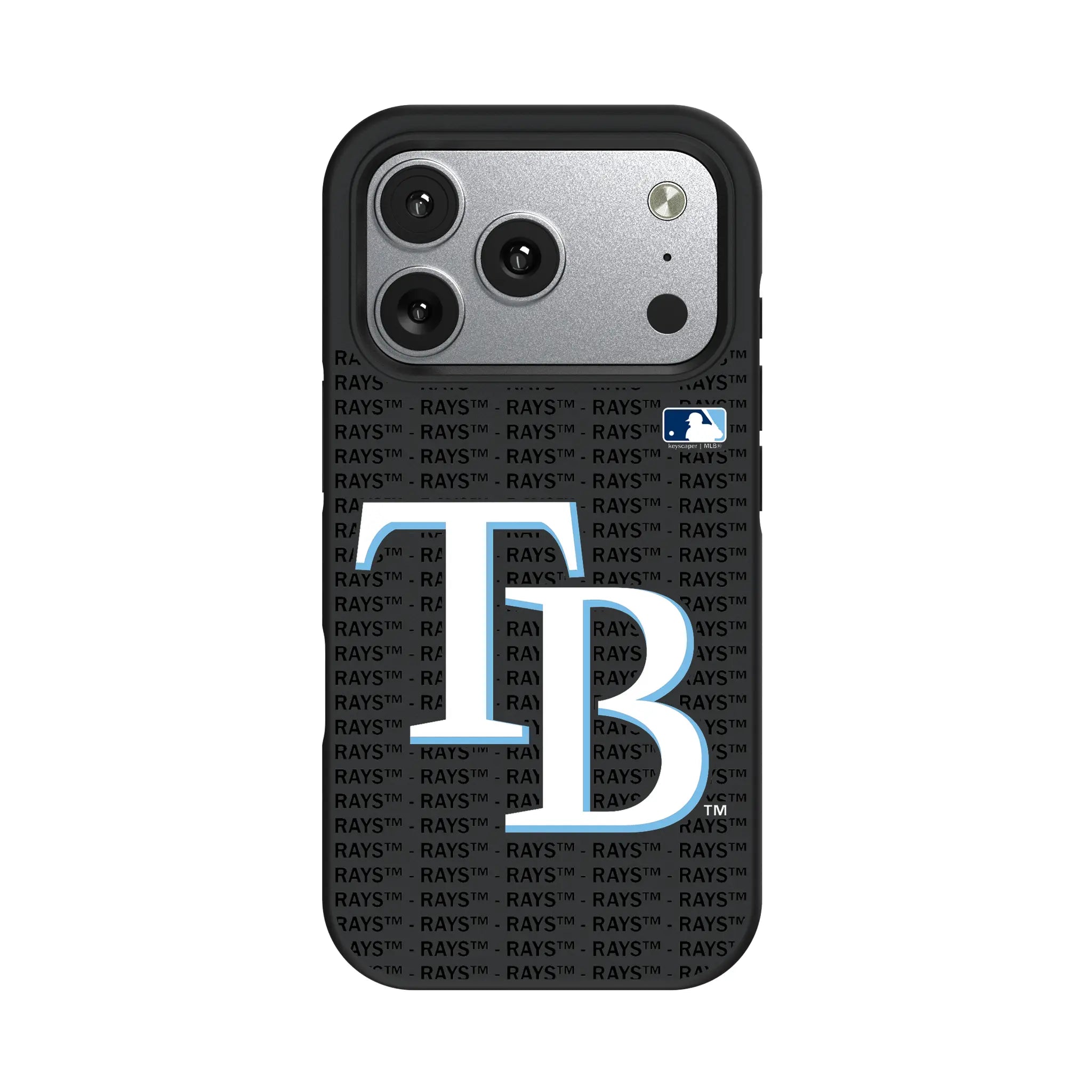 Tampa Bay Rays Text Backdrop Bump Phone Case