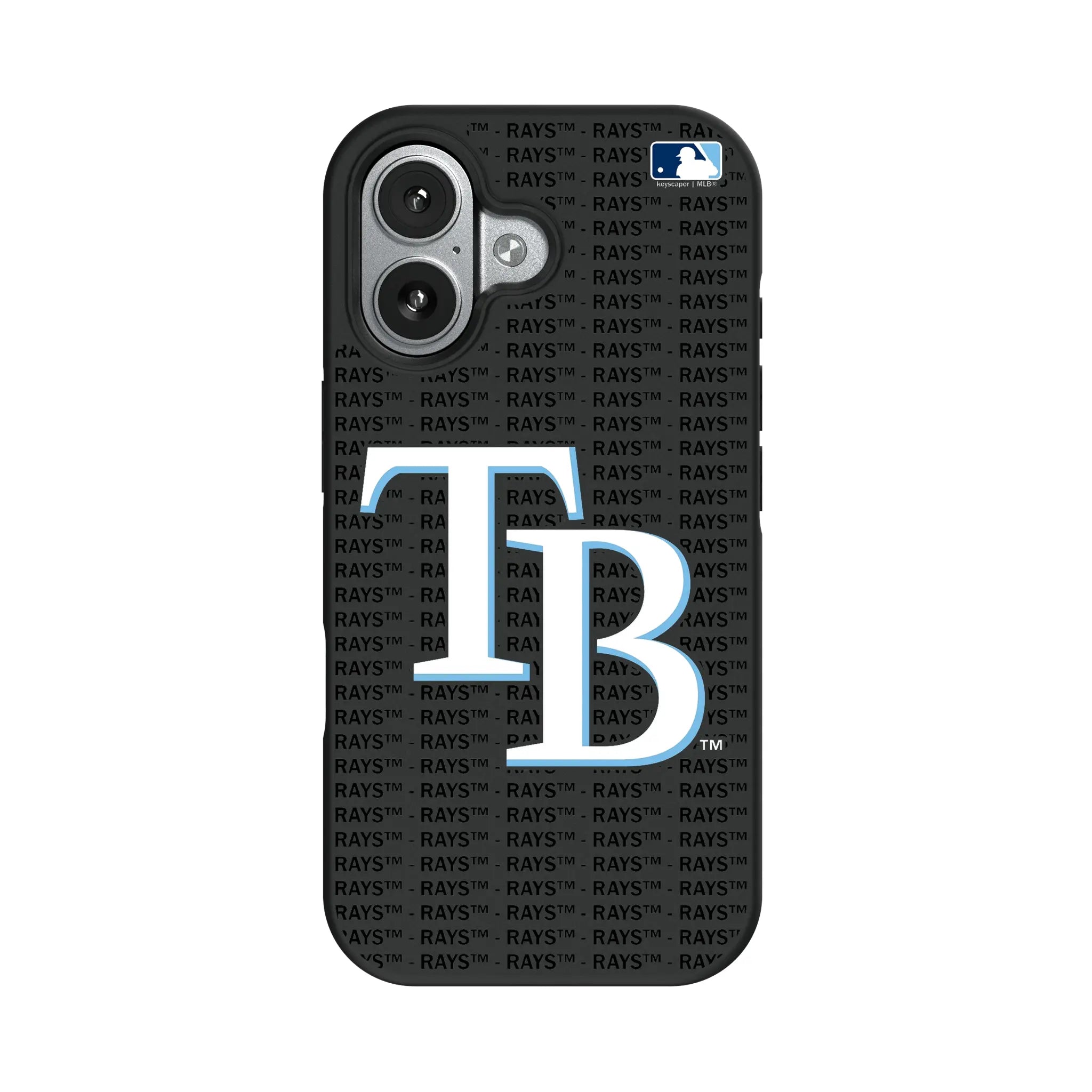Tampa Bay Rays Text Backdrop Bump Phone Case