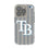 Tampa Bay Rays Text Backdrop Clear Phone Case for Apple iPhone