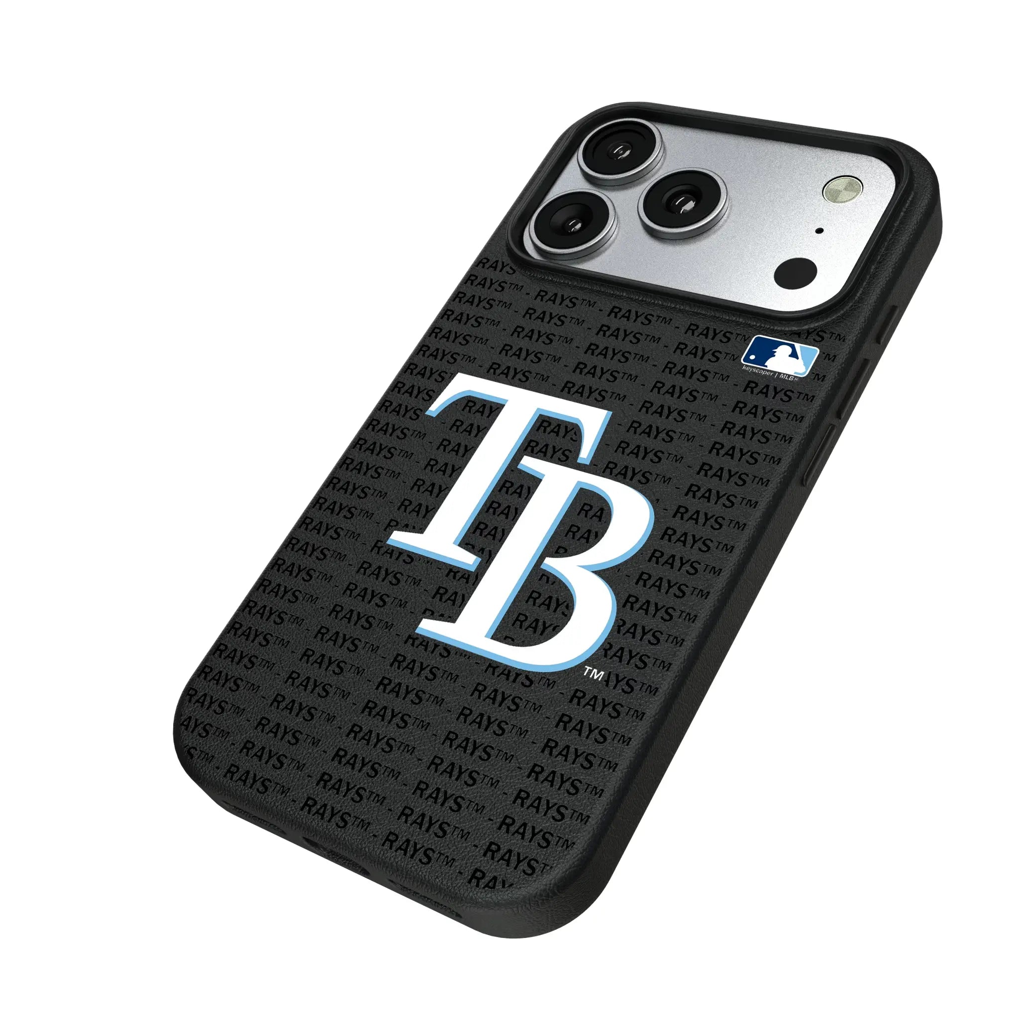 Tampa Bay Rays Text Backdrop MagSafe Compatible Phone Case for Apple iPhone