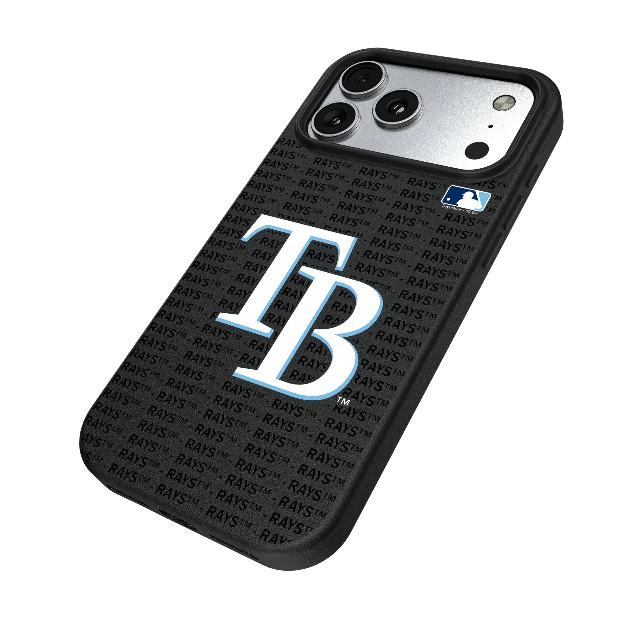 Tampa Bay Rays Text Backdrop MagSafe Compatible Phone Case for Apple iPhone