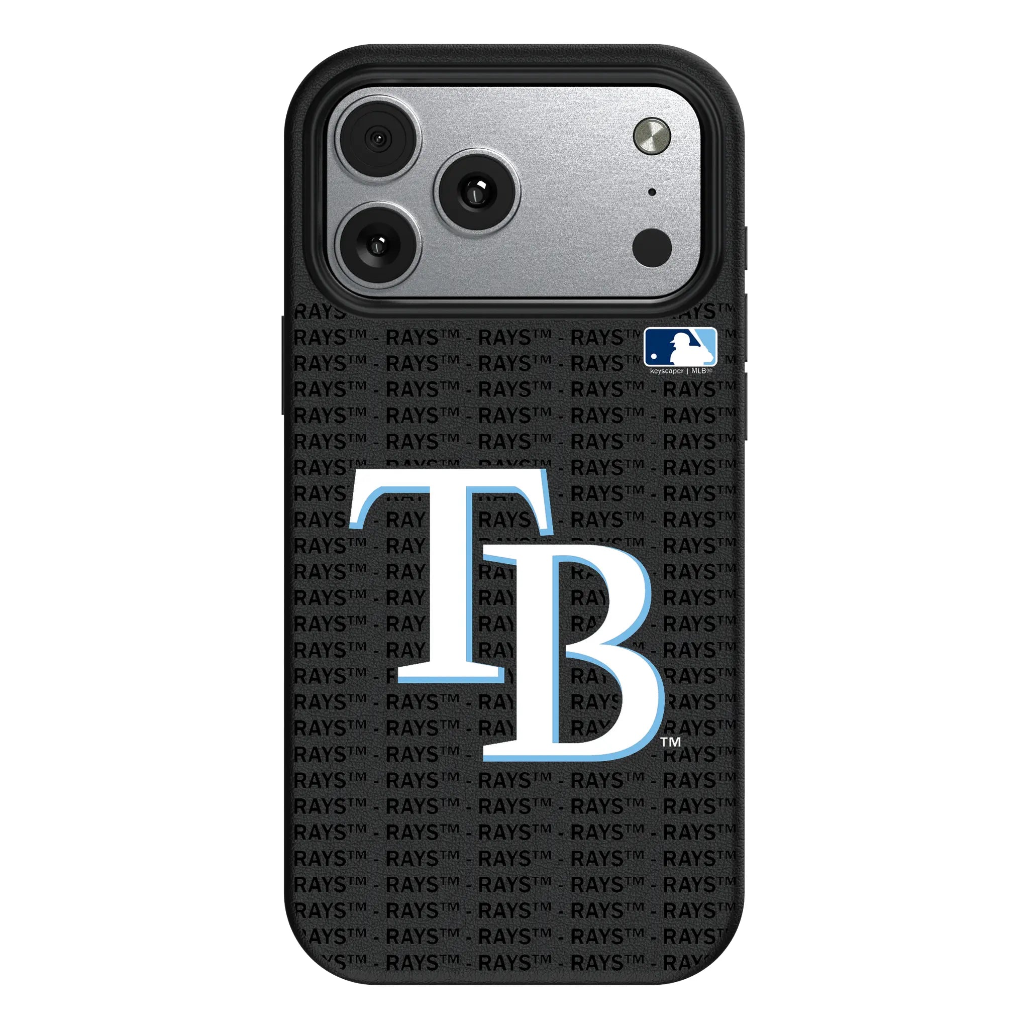 Tampa Bay Rays Text Backdrop MagSafe Compatible Phone Case for Apple iPhone