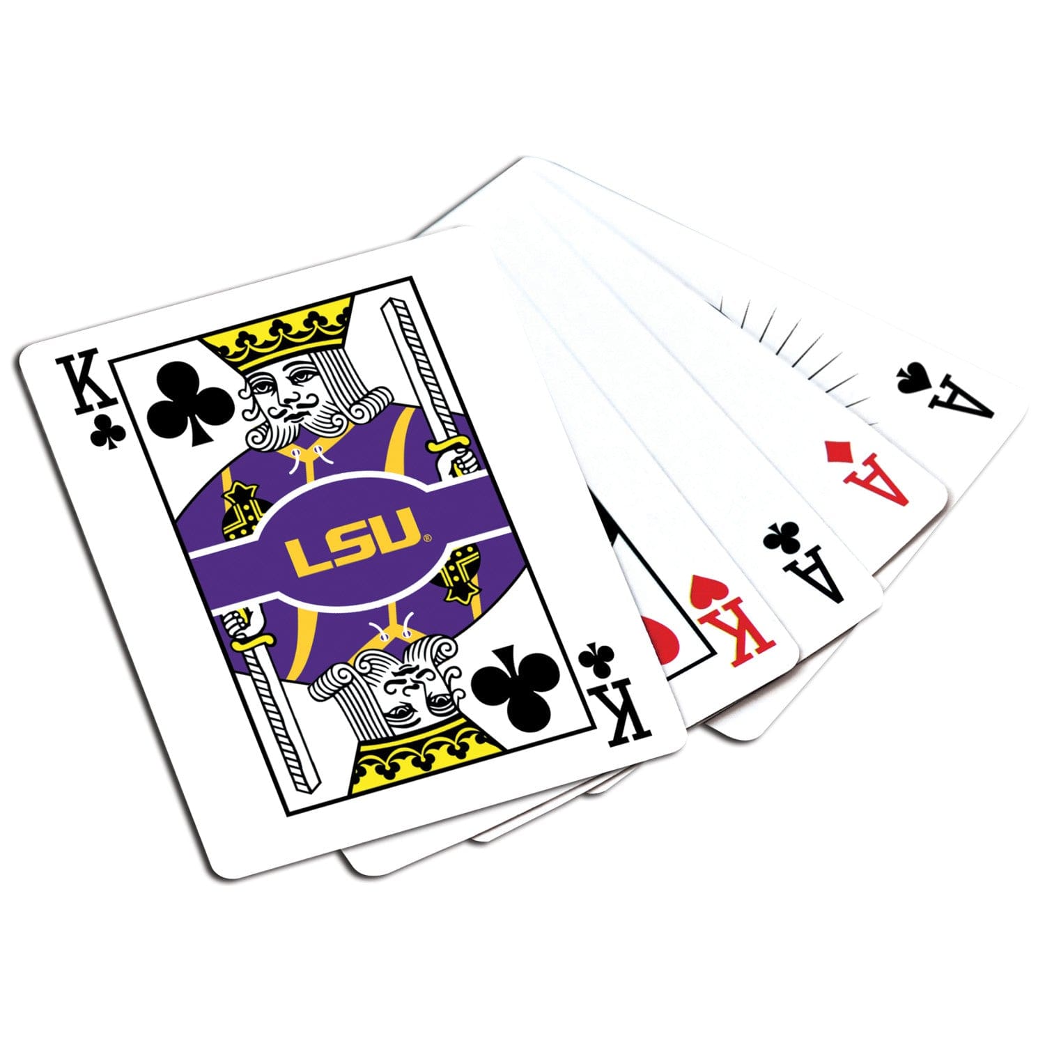 LSU Tigers 300 Piece Poker Set - Sports Gifts, Sports Memorabilia, Sports Collectibles, Fan Shop