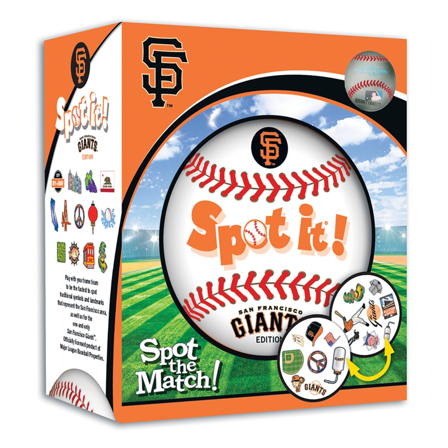 San Francisco Giants Spot It! Card Game - 757 Sports Collectibles