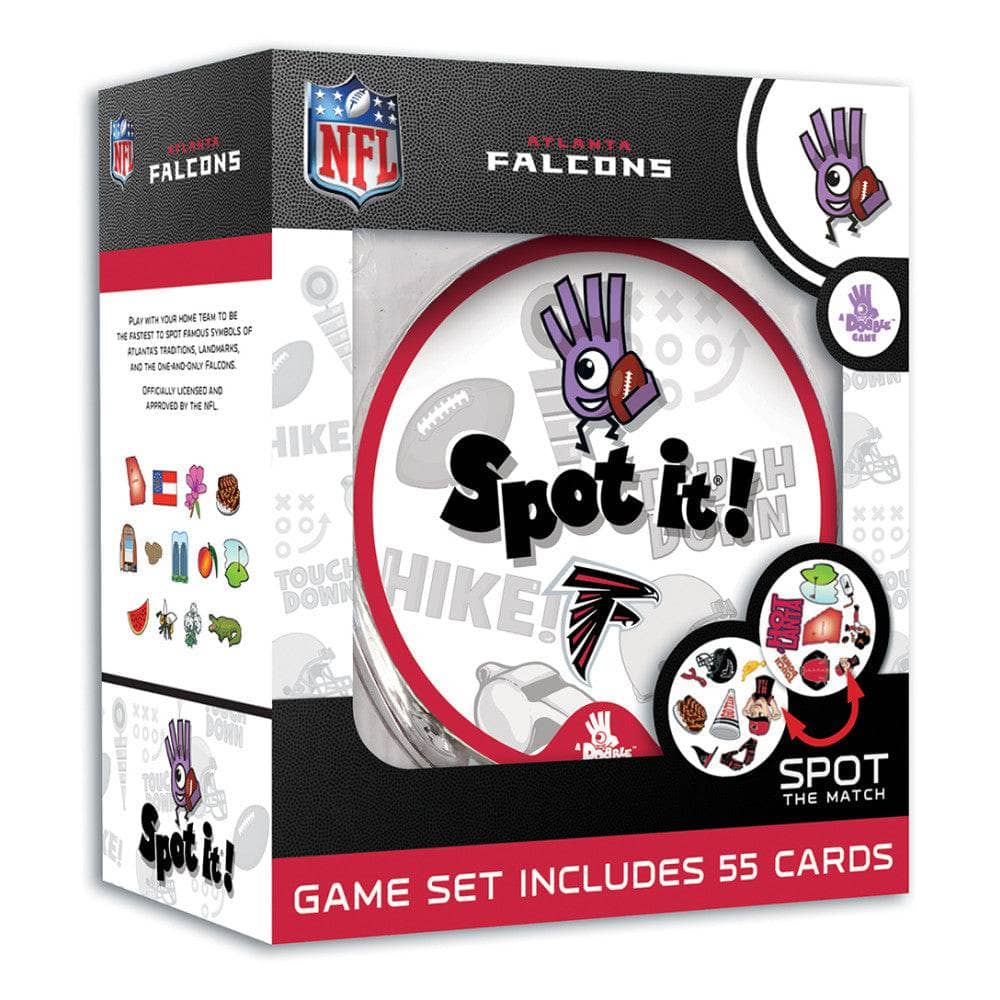 Atlanta Falcons Spot It! Card Game - Sports Gifts, Sports Memorabilia, Sports Collectibles, Fan Shop