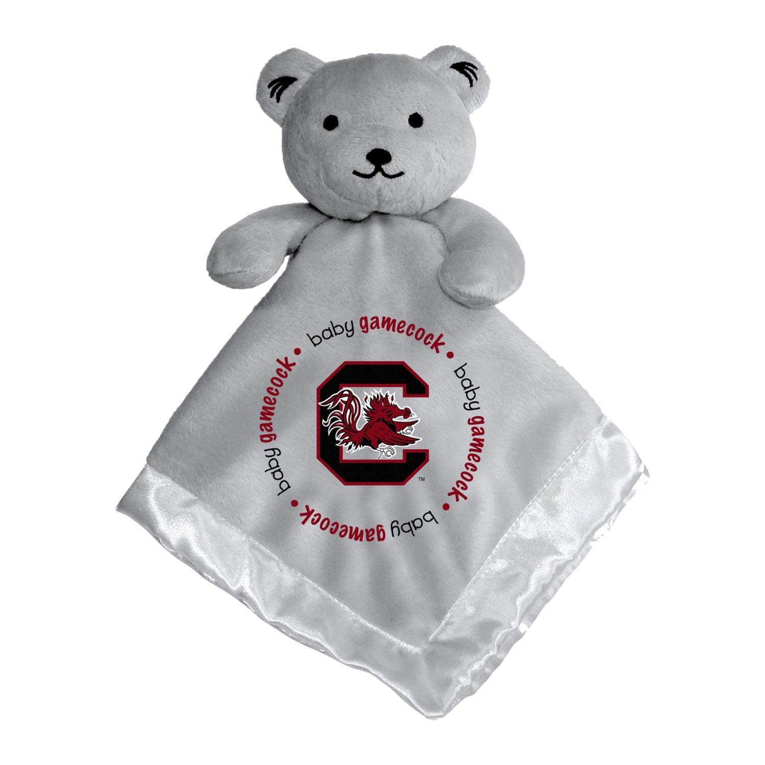 South Carolina Gamecocks Security Bear - Gray - Sports Gifts, Sports Memorabilia, Sports Collectibles, Fan Shop