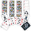 Dallas Cowboys Neon Playing Cards - 54 Card Deck