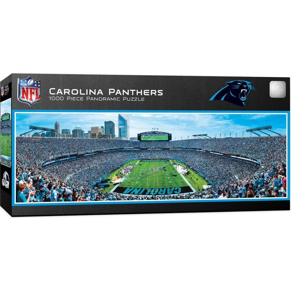 Carolina Panthers 1000-Piece Panoramic Jigsaw Puzzle - Sports Gifts, Sports Memorabilia, Sports Collectibles, Fan Shop