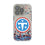 Tennessee Titans Confetti Clear Phone Case for Apple iPhone