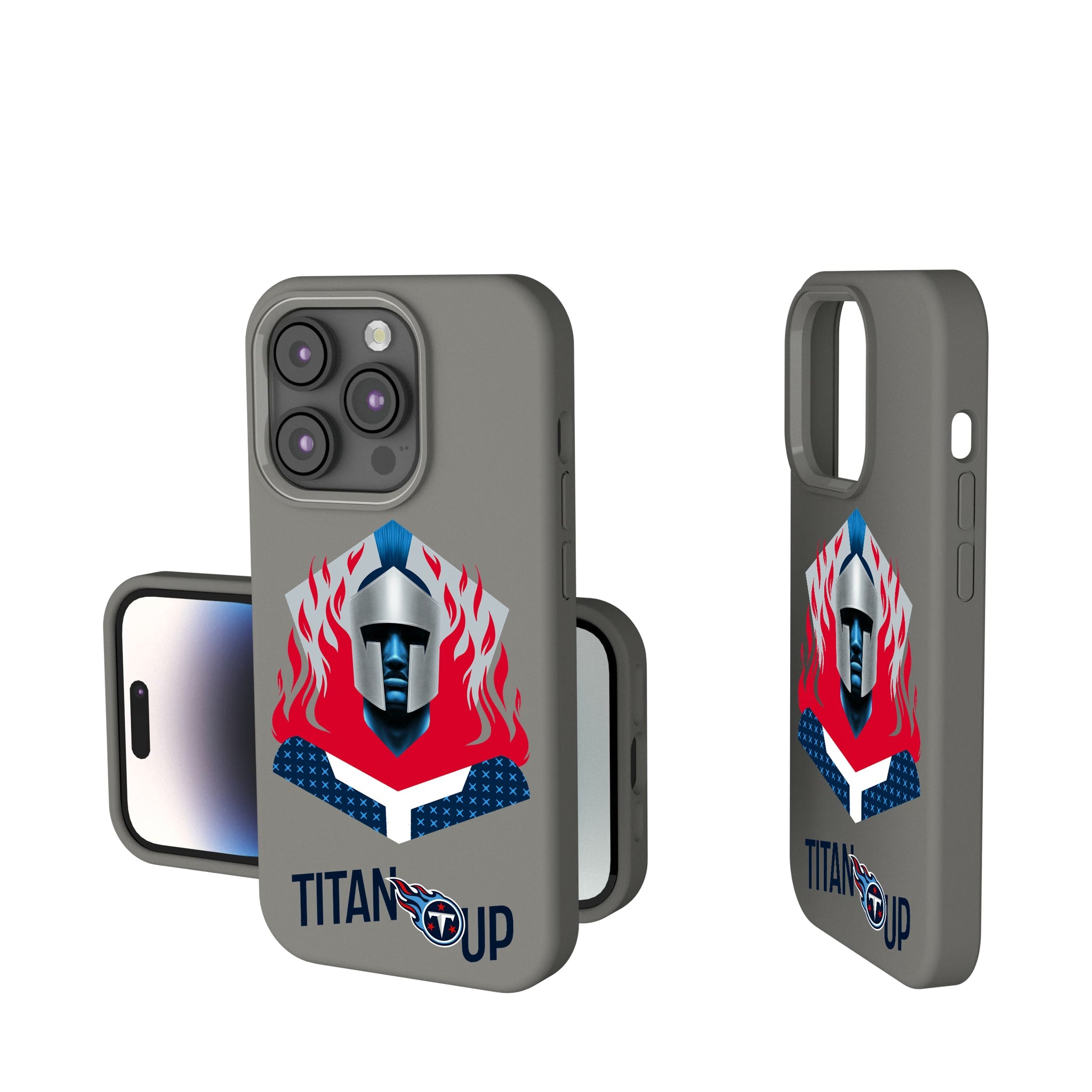 Tennessee Titans 2024 Illustrated Limited Edition Soft Touch Phone Case - Sports Gifts, Sports Memorabilia, Sports Collectibles, Fan Shop