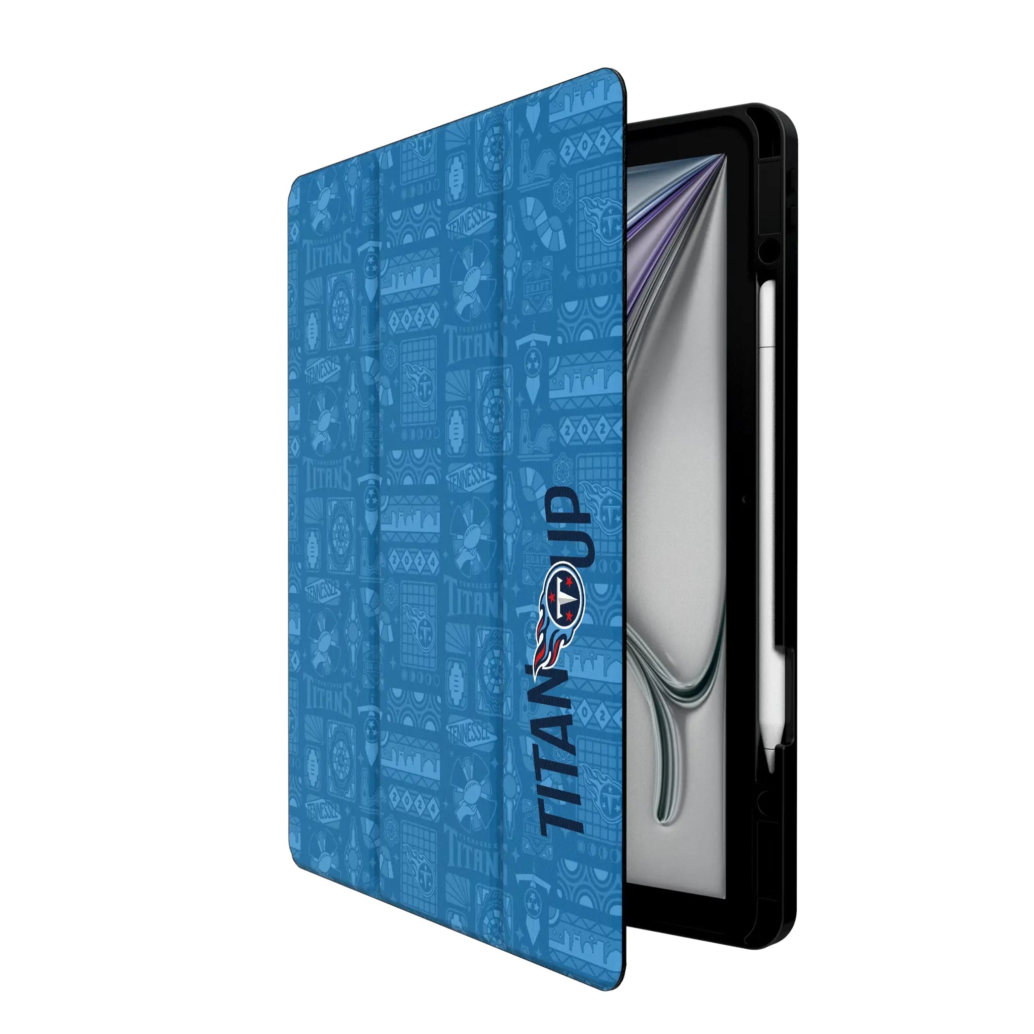 Tennessee Titans 2024 Illustrated Limited Edition Tablet Case for Apple iPad