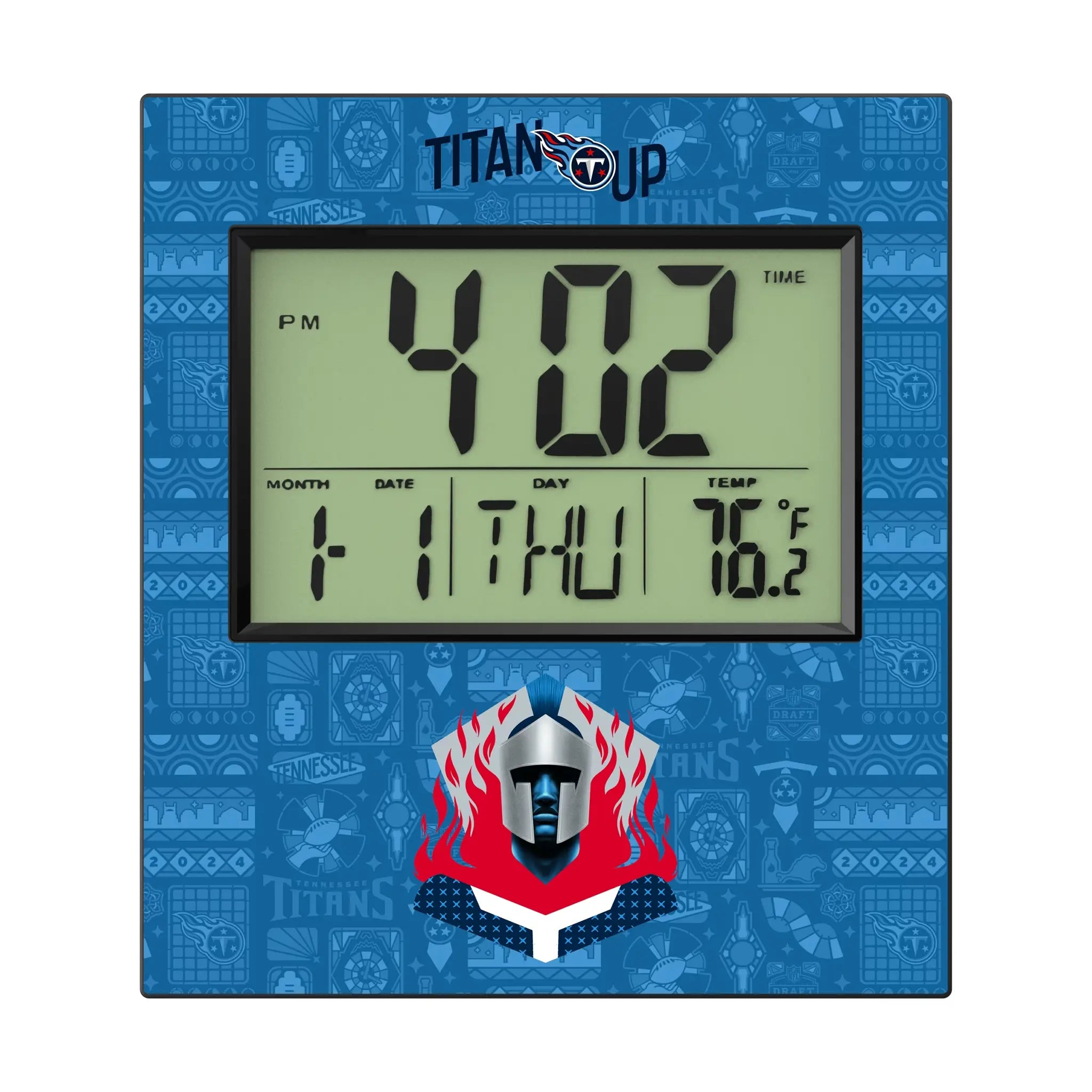 Tennessee Titans 2024 Edition Wall Clock