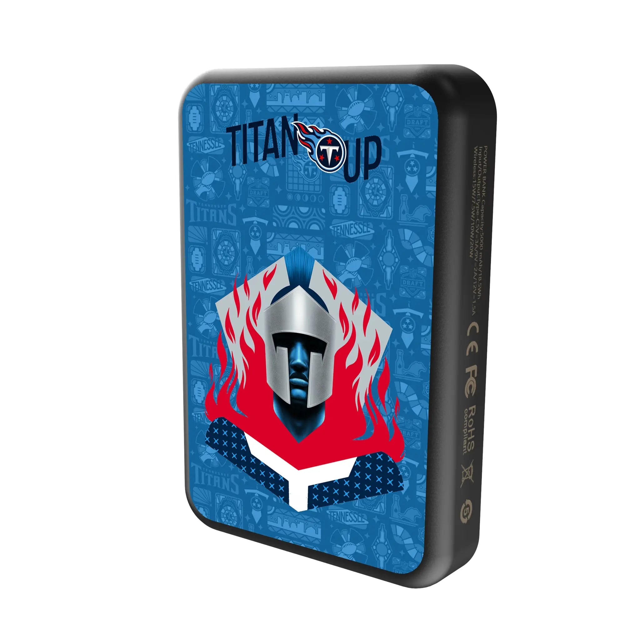 Tennessee Titans 2024 Illustrated Limited Edition Wireless Mag Power Bank