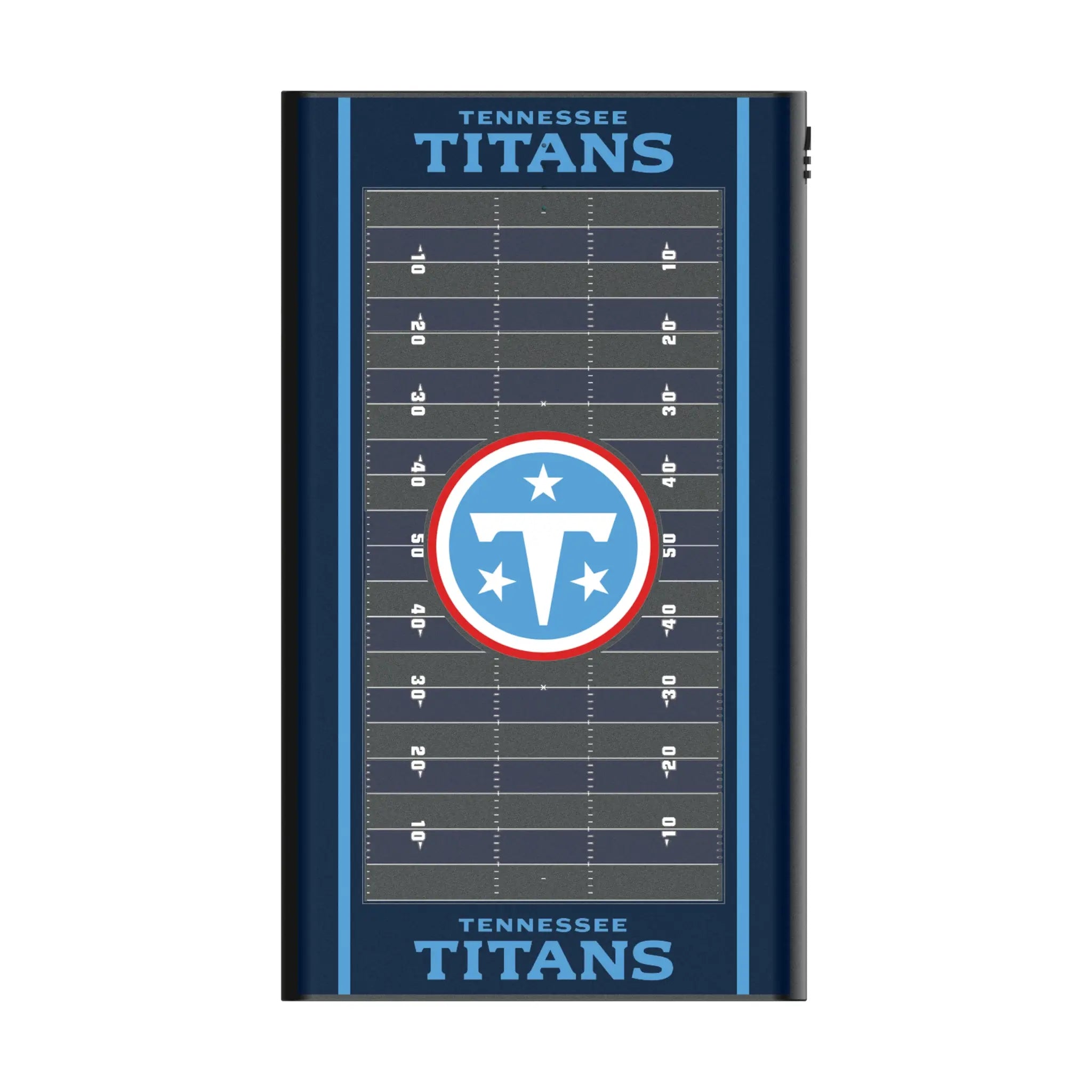 Tennessee Titans Field 5000mAh Flat Powerbank