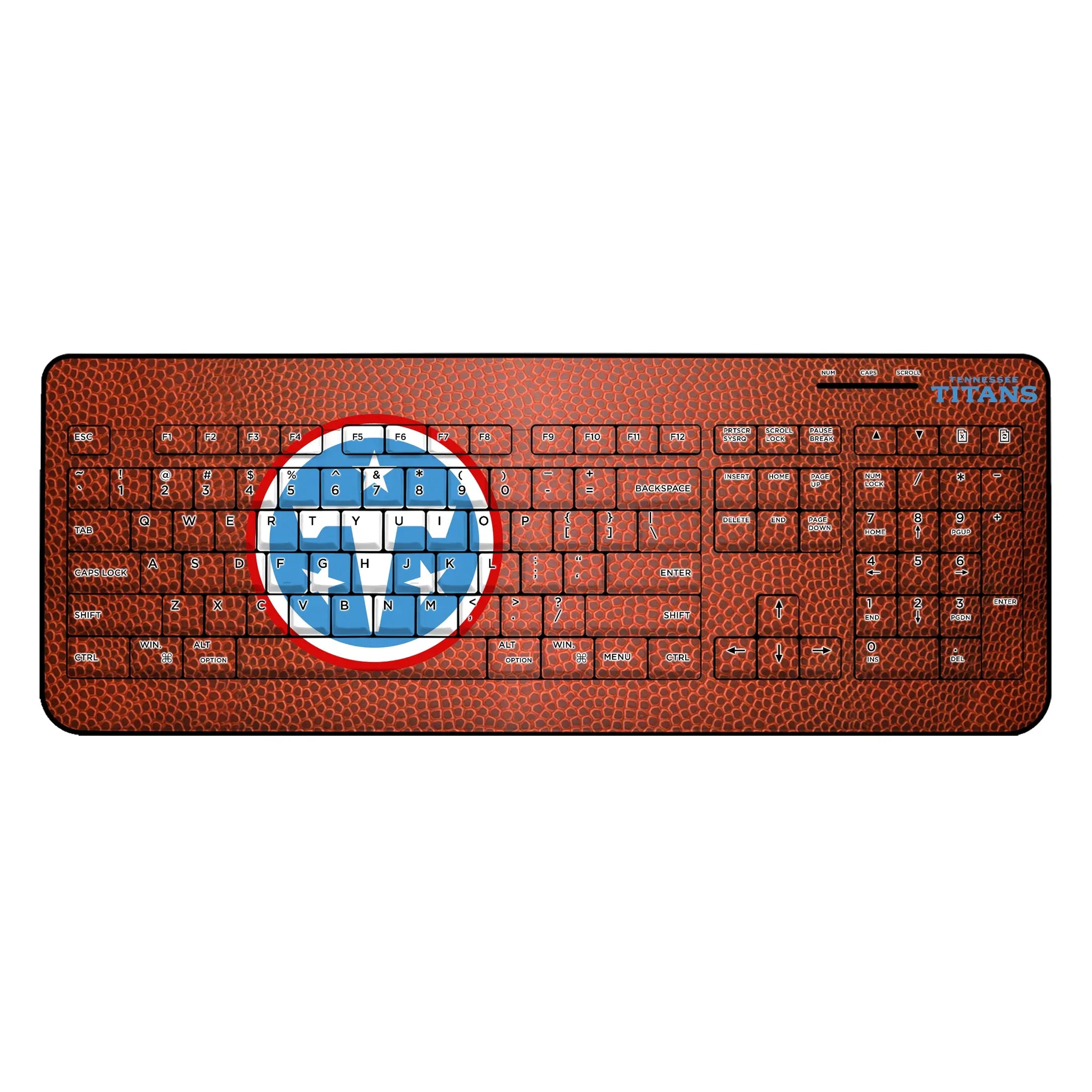Tennessee Titans Football Wireless USB Keyboard