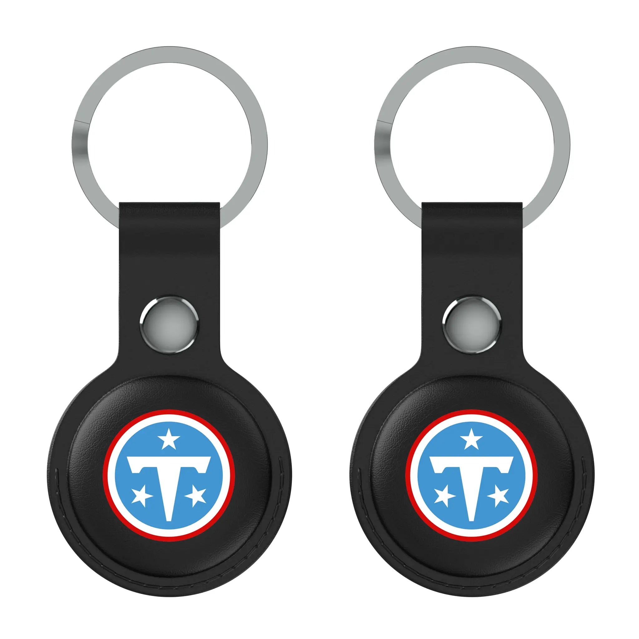 Tennessee Titans Insignia Black Airtag Holder 2-Pack