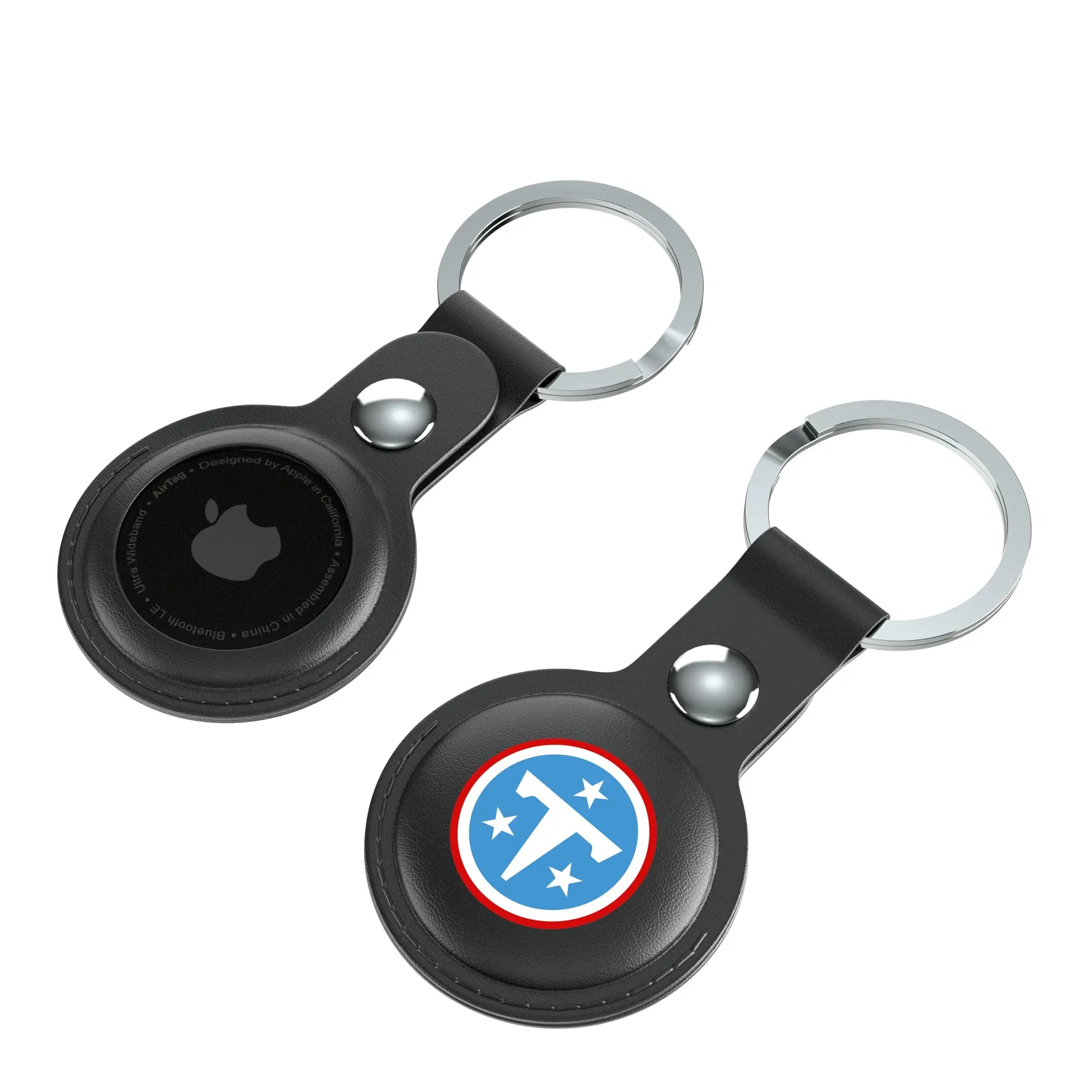 Tennessee Titans Insignia Black Airtag Holder 2-Pack