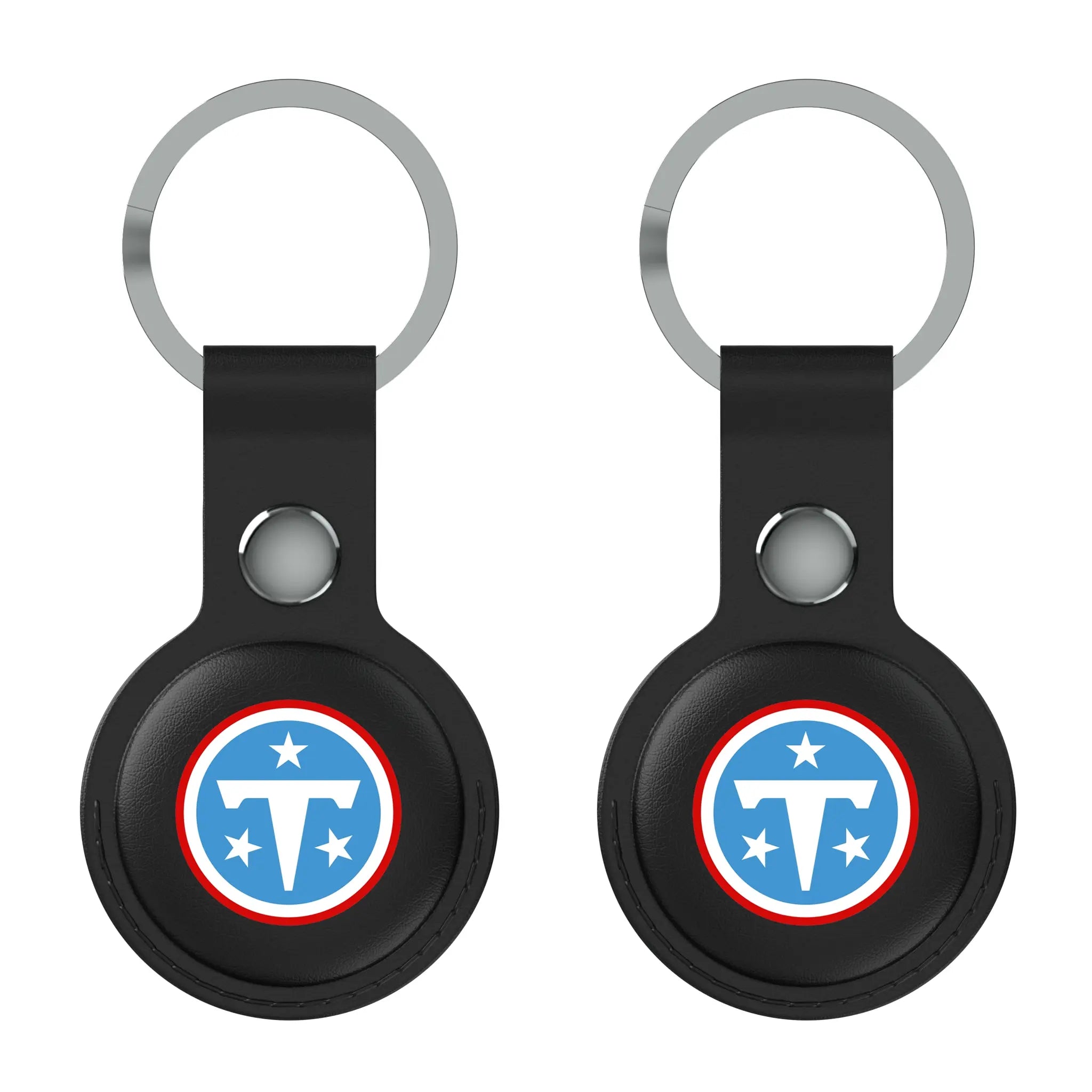 Tennessee Titans Insignia Black Airtag Holder 2-Pack
