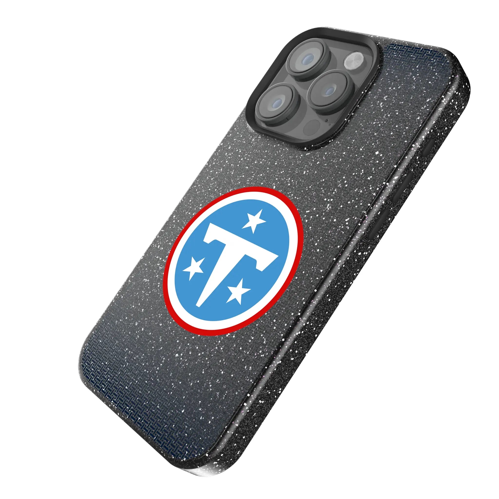 Tennessee Titans Linen Bling Phone Case for Apple iPhone