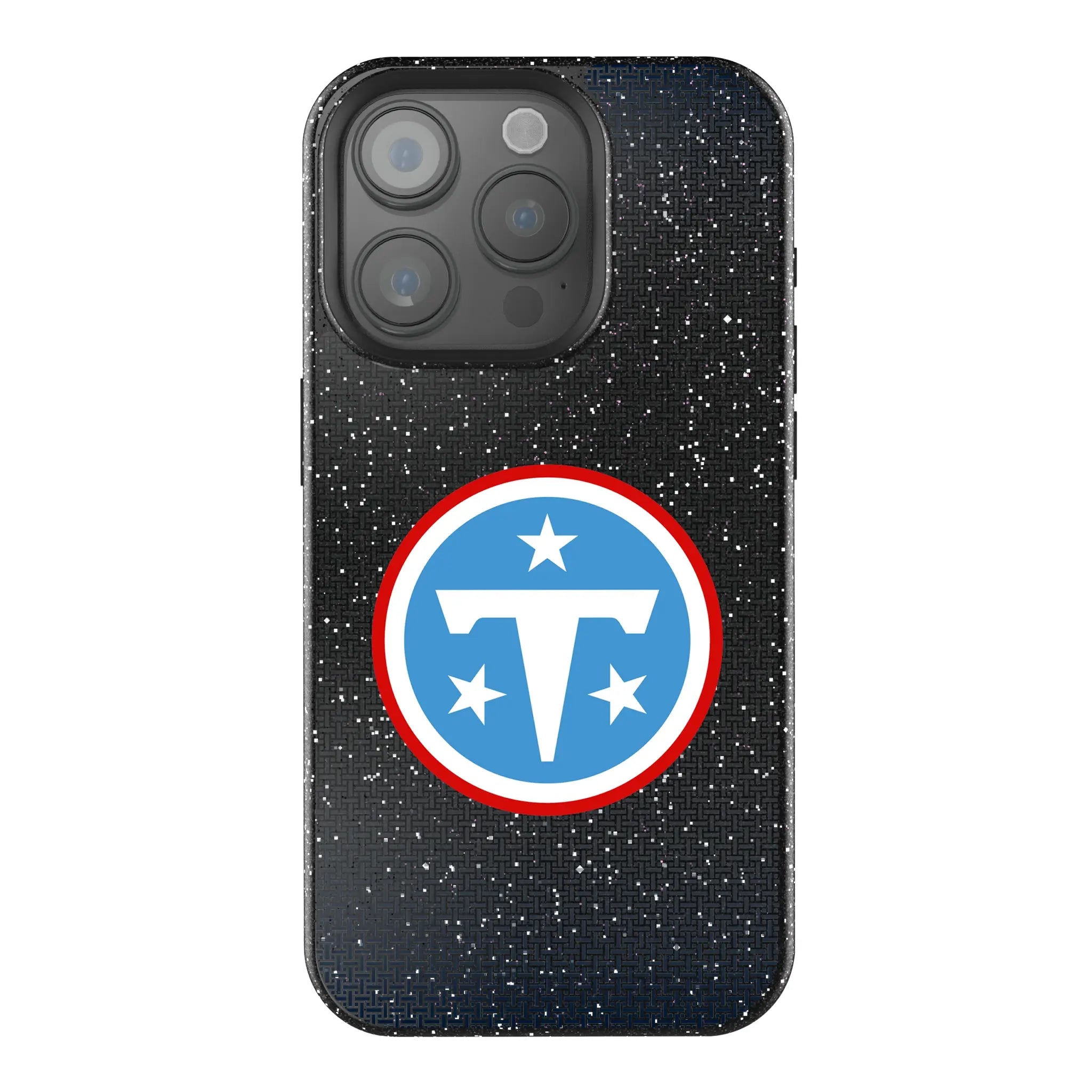 Tennessee Titans Linen Bling Phone Case for Apple iPhone