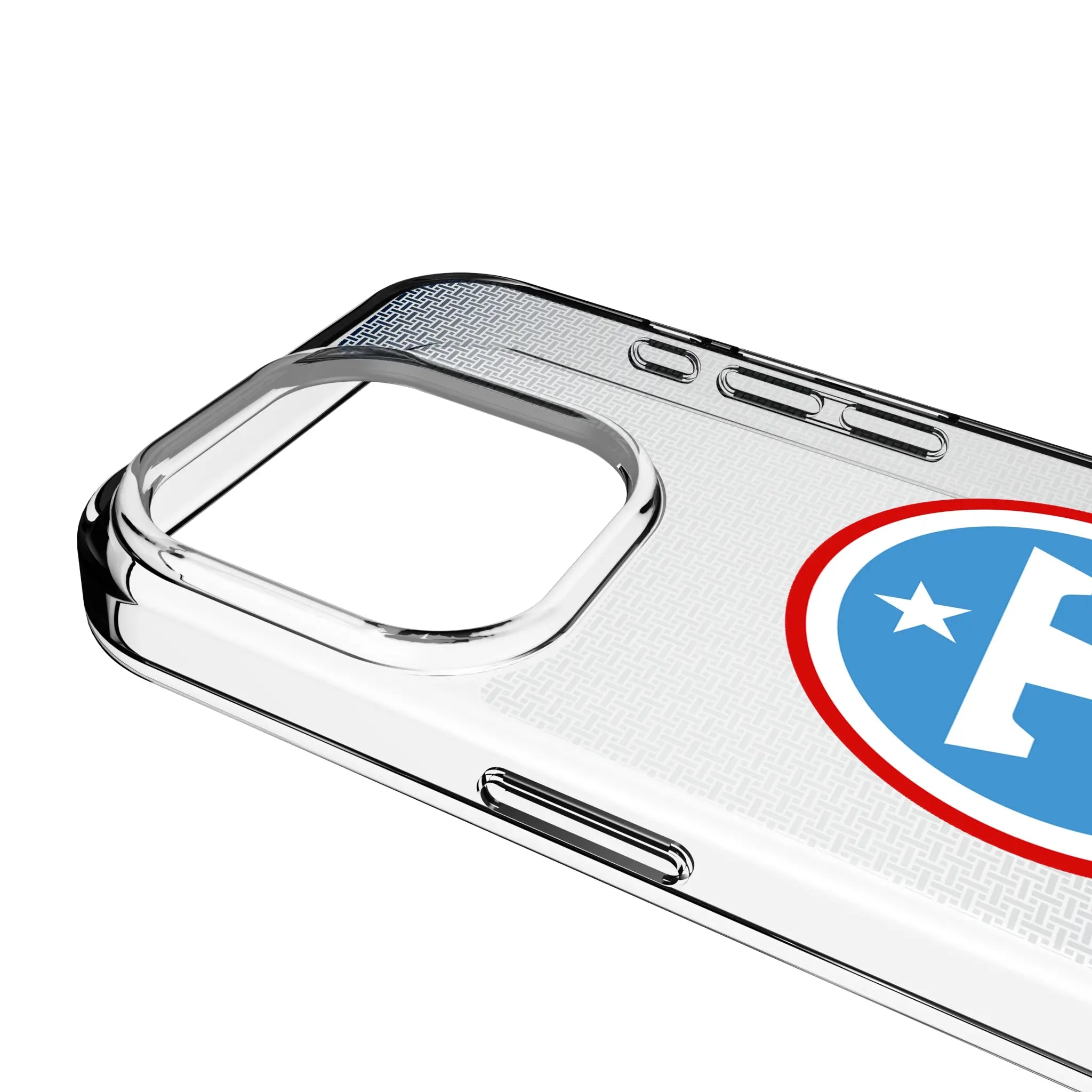 Tennessee Titans Linen Clear Phone Case for Apple iPhone