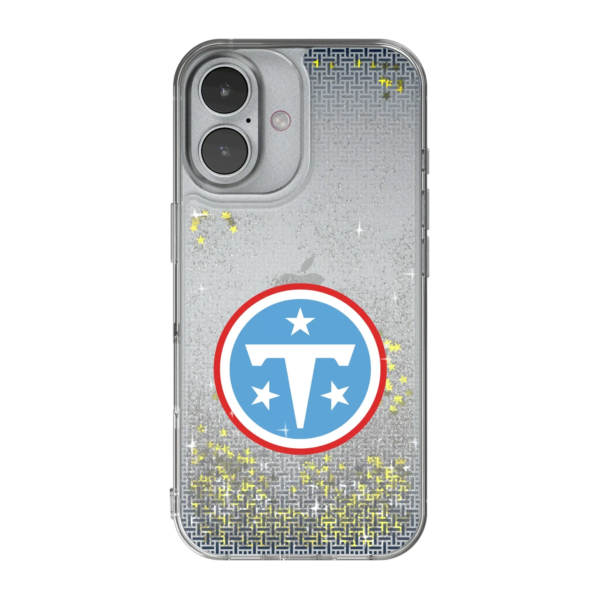 Tennessee Titans Linen Glitter Phone Case