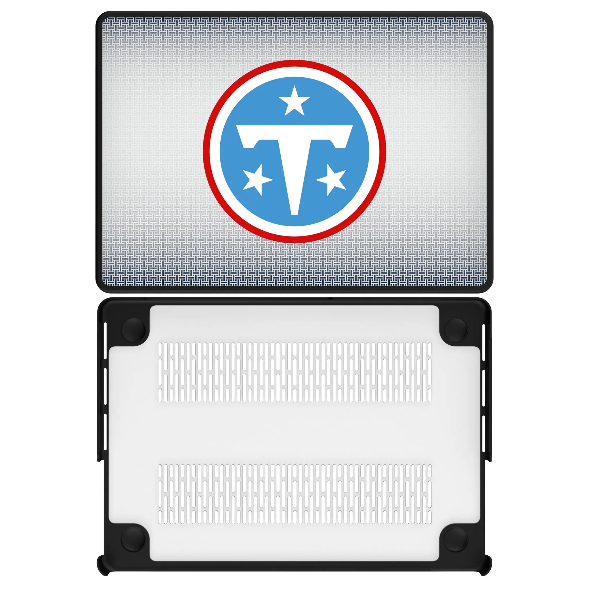 Tennessee Titans Linen Laptop Case for Apple MacBook