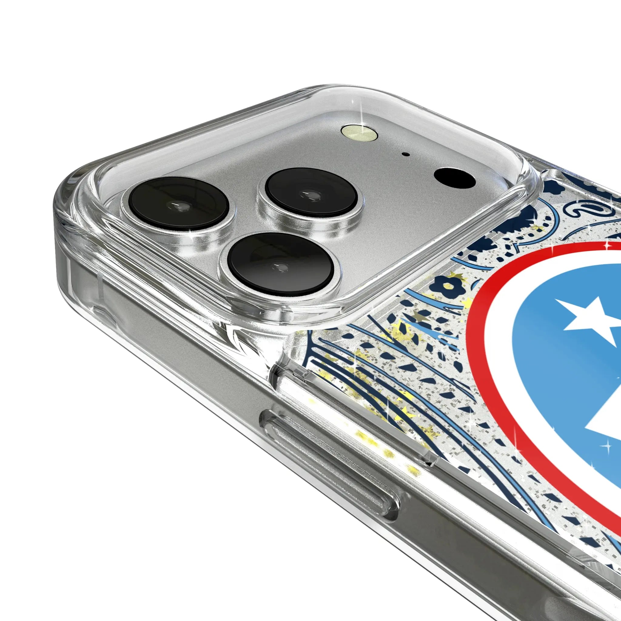 Tennessee Titans Paisley Glitter Phone Case