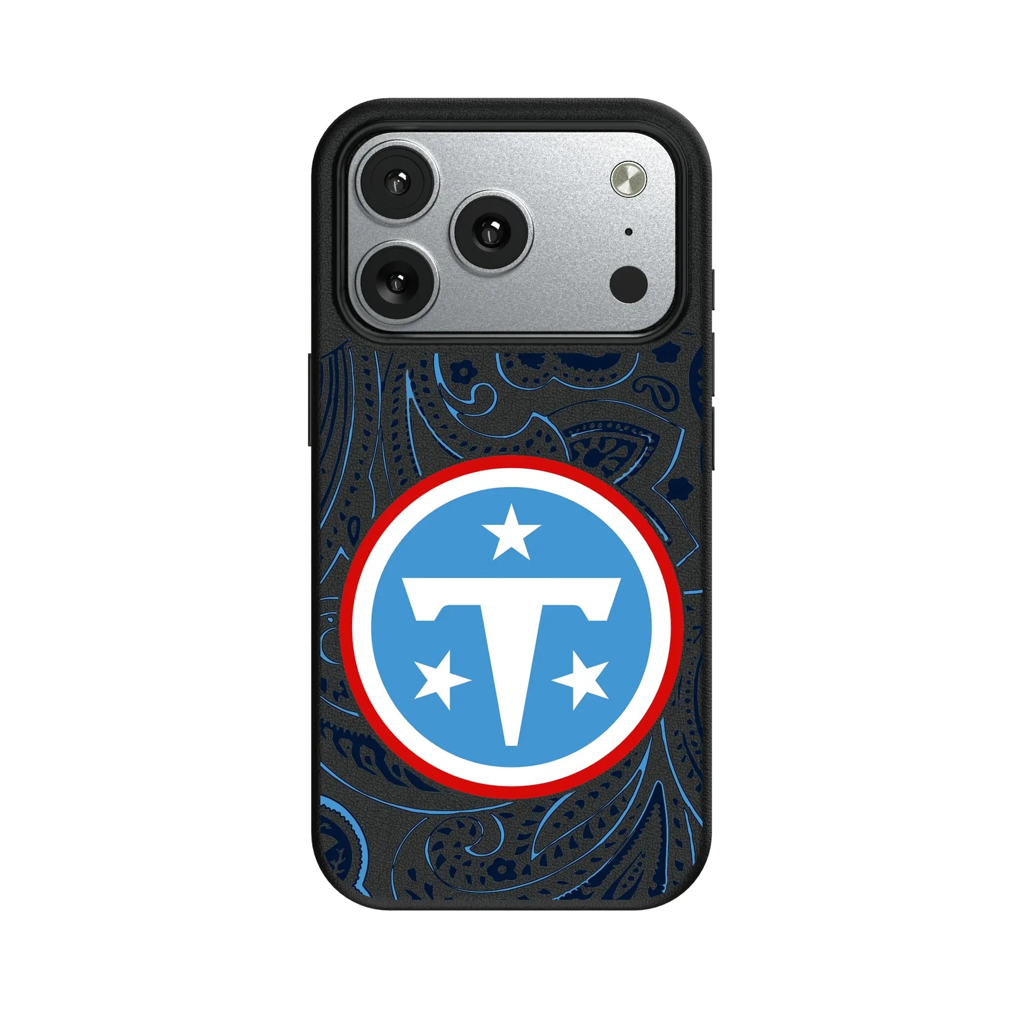 Tennessee Titans Paisley MagSafe Compatible Phone Case for Apple iPhone