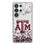Texas A&M University Aggies Confetti Clear Phone Case for Samsung Galaxy