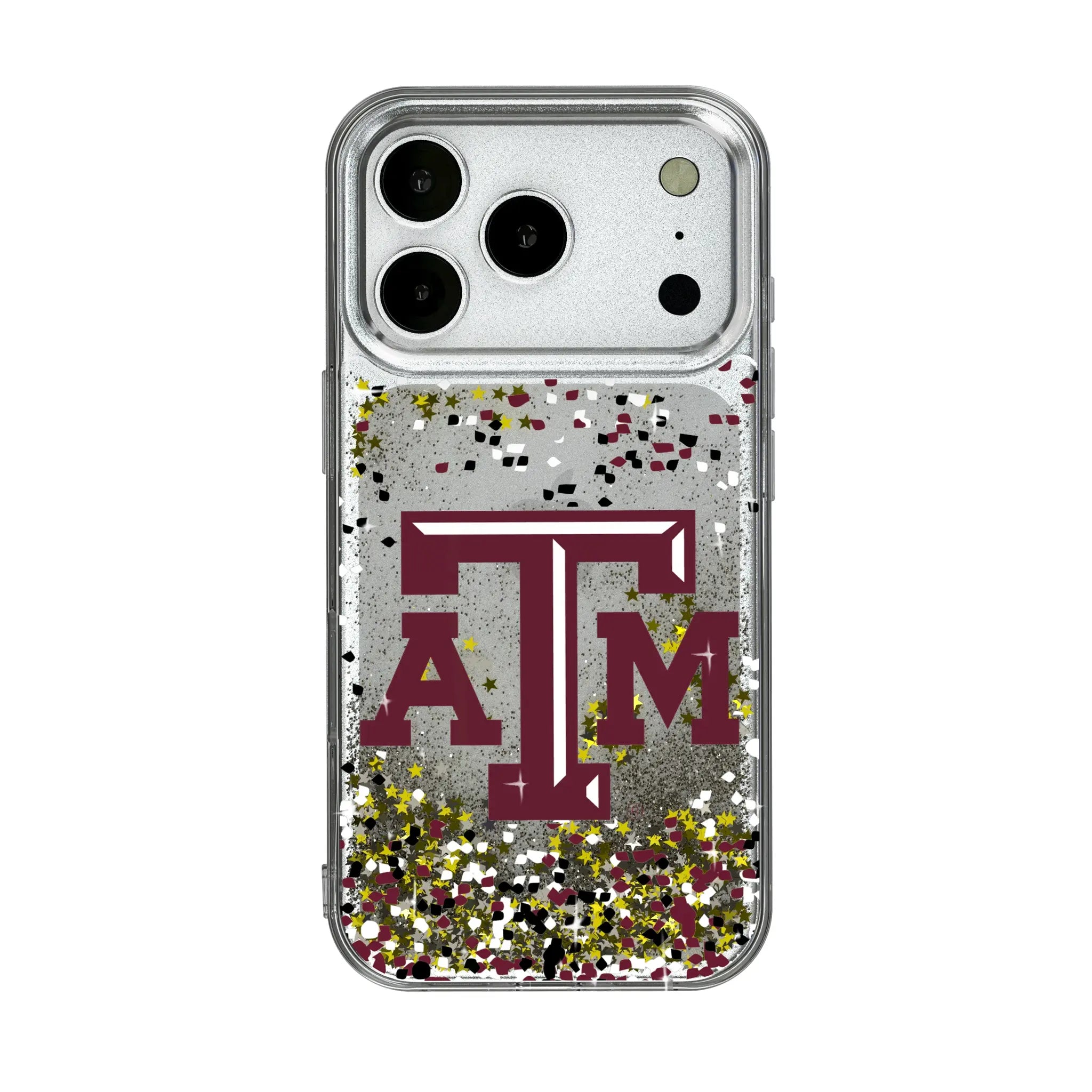 Texas A&M University Aggies Confetti Glitter Phone Case