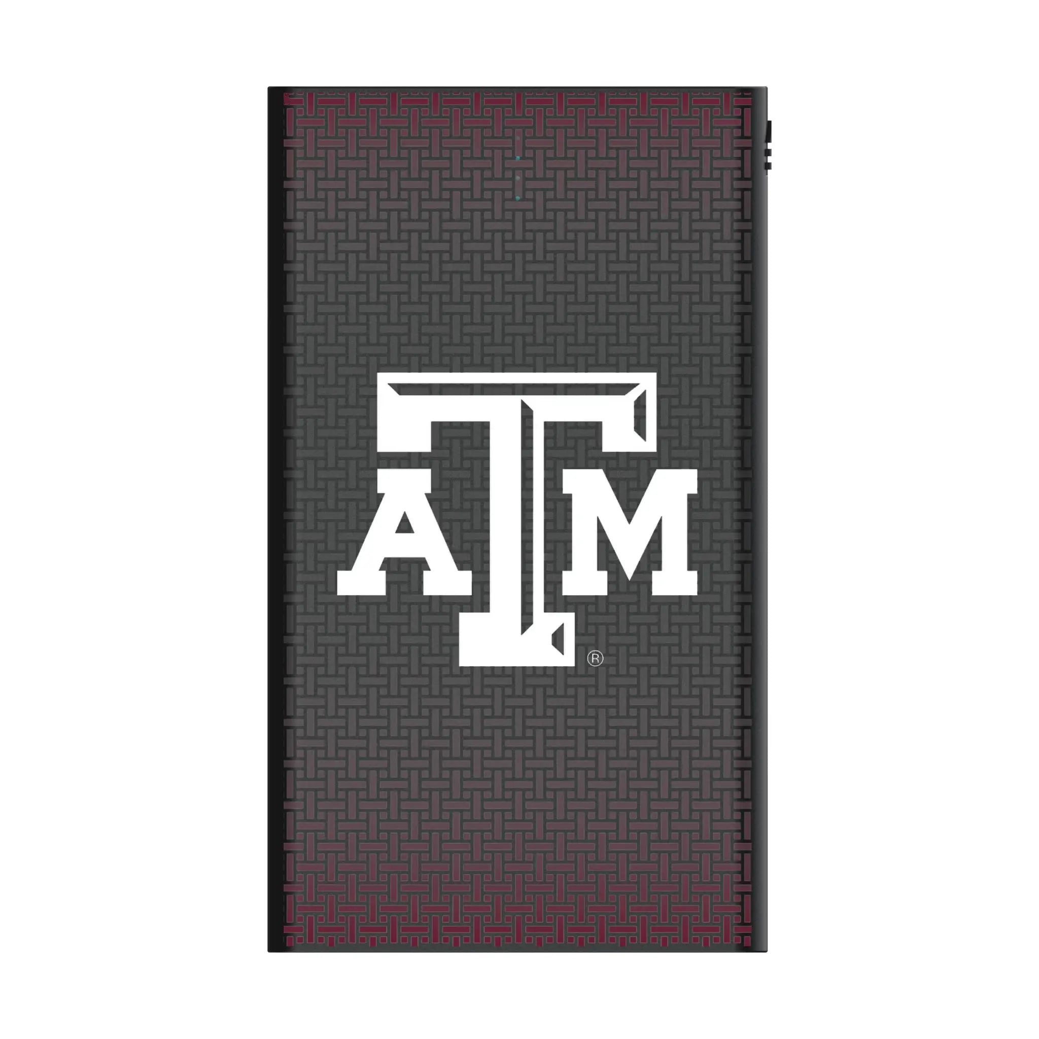 Texas A&M University Aggies Linen 5000mAh Flat Powerbank