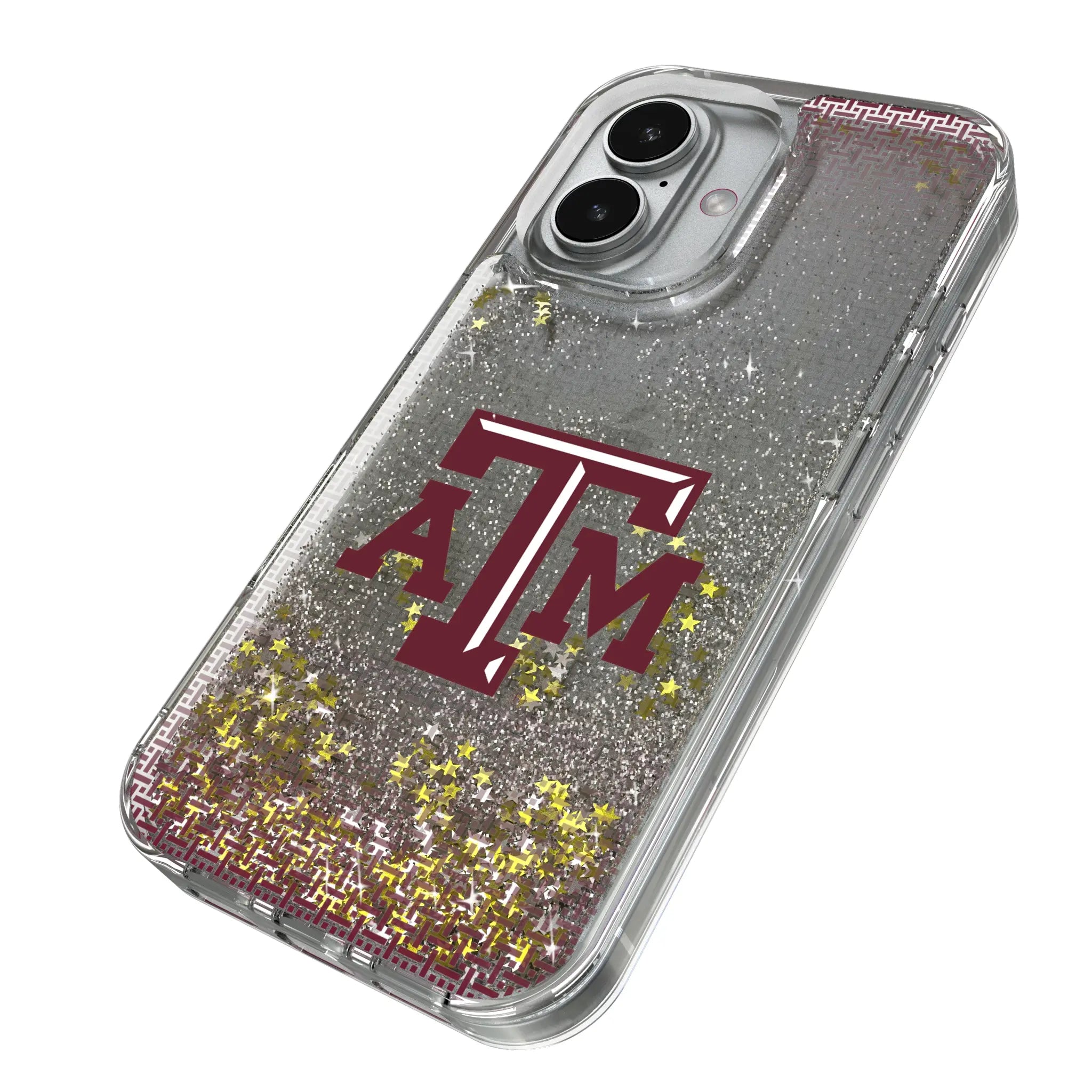 Texas A&M University Aggies Linen Glitter Phone Case