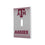 Texas A&M University Aggies Linen Hidden-Screw Light Switch Plate