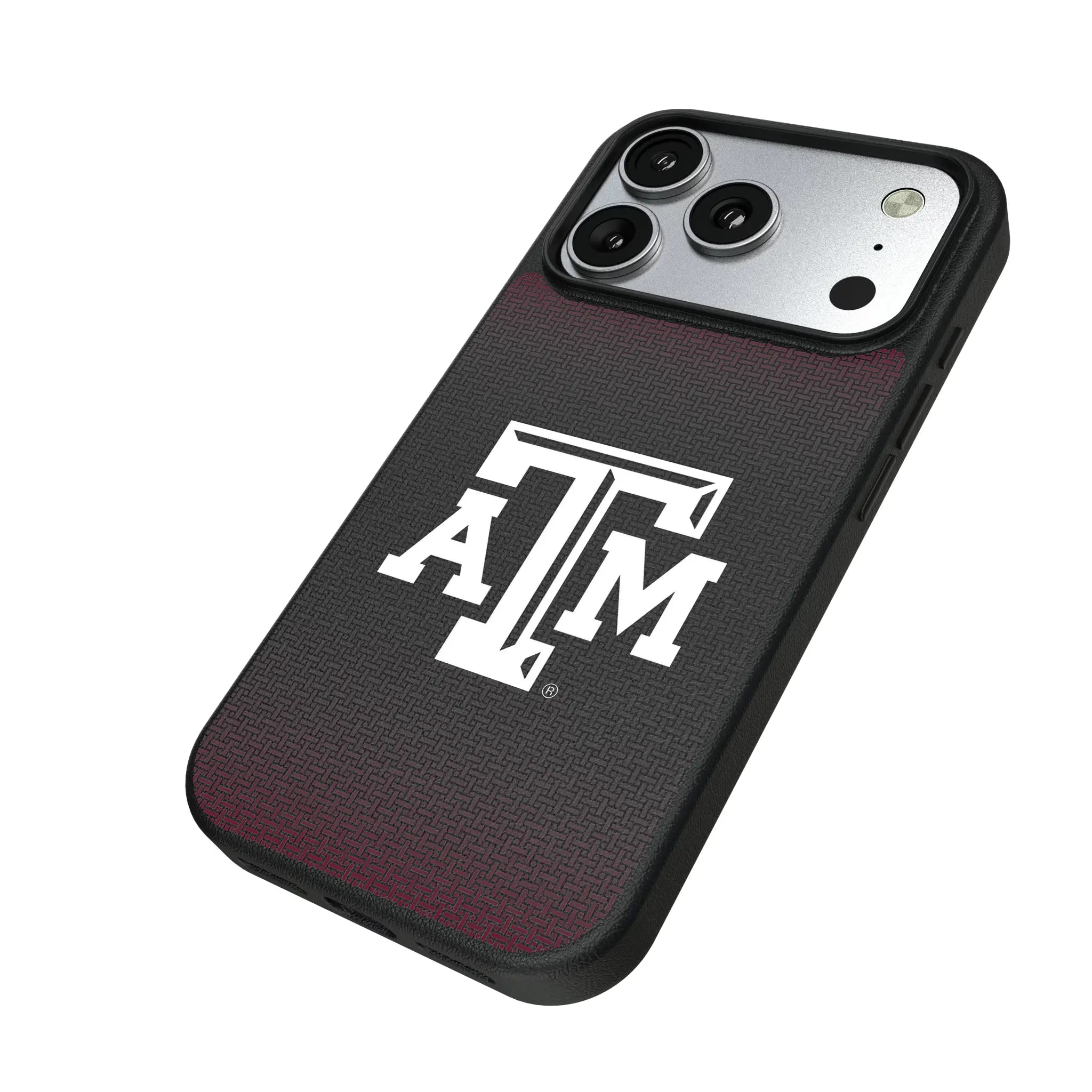 Texas A&M University Aggies Linen MagSafe Compatible Phone Case for Apple iPhone