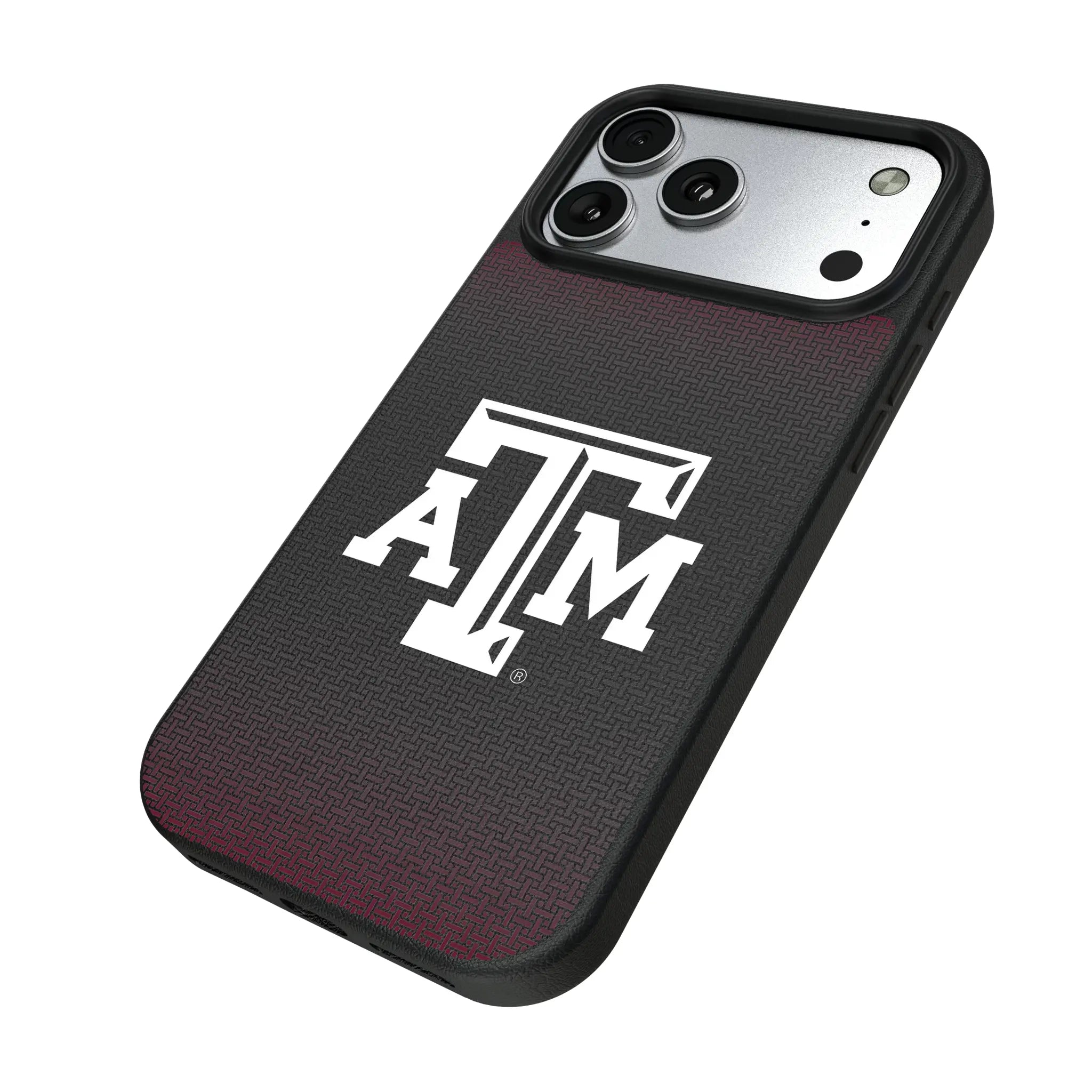 Texas A&M University Aggies Linen MagSafe Compatible Phone Case for Apple iPhone