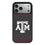 Texas A&M University Aggies Linen MagSafe Compatible Phone Case for Apple iPhone
