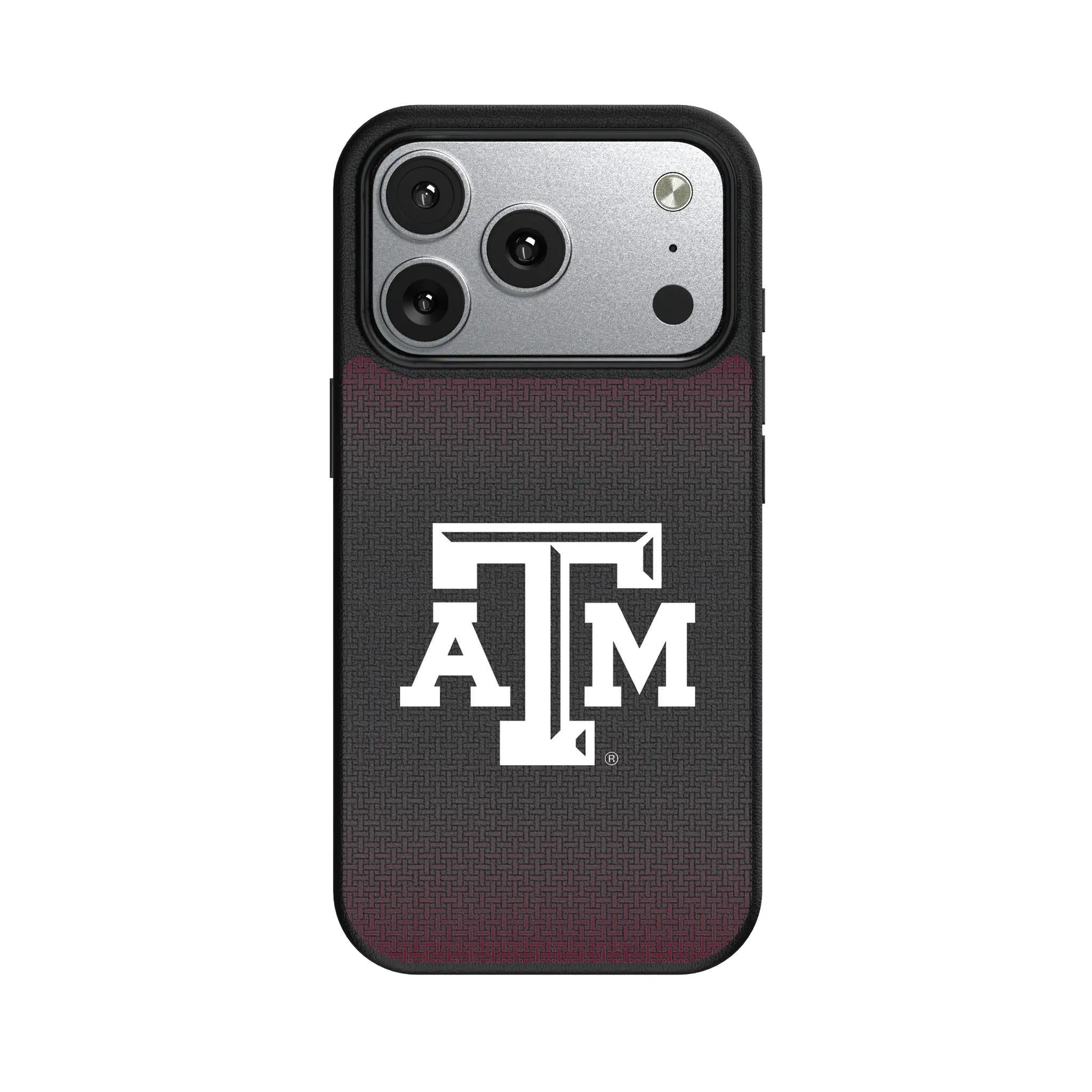 Texas A&M University Aggies Linen MagSafe Compatible Phone Case for Apple iPhone