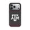 Texas A&M University Aggies Linen MagSafe Compatible Phone Case for Apple iPhone