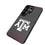 Texas A&M University Aggies Linen MagSafe Compatible Phone Case for Samsung Galaxy
