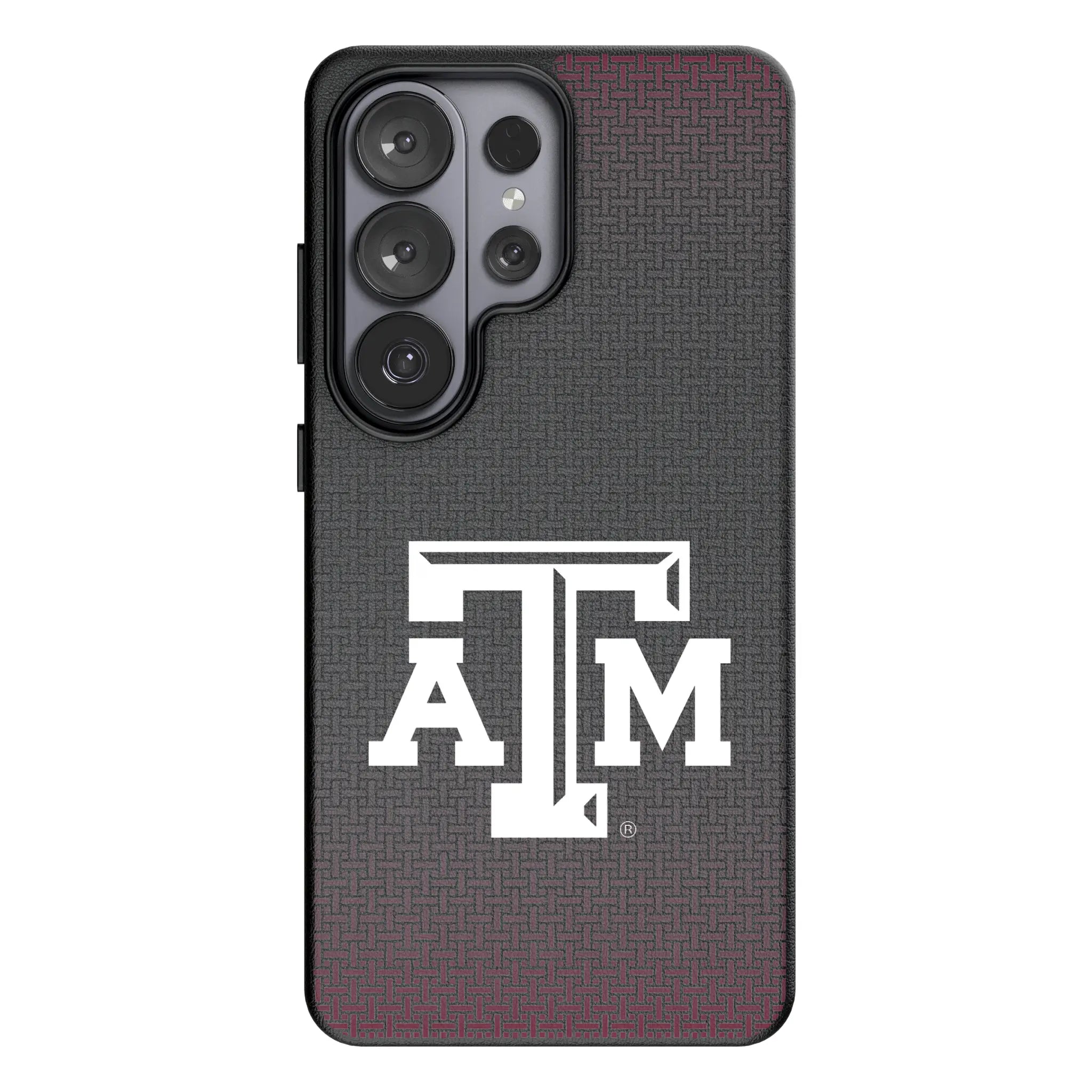 Texas A&M University Aggies Linen MagSafe Compatible Phone Case for Samsung Galaxy