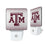 Texas A&M University Aggies Linen Night Light 2-Pack