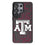 Texas A&M University Aggies Paisley MagSafe Compatible Phone Case for Samsung Galaxy