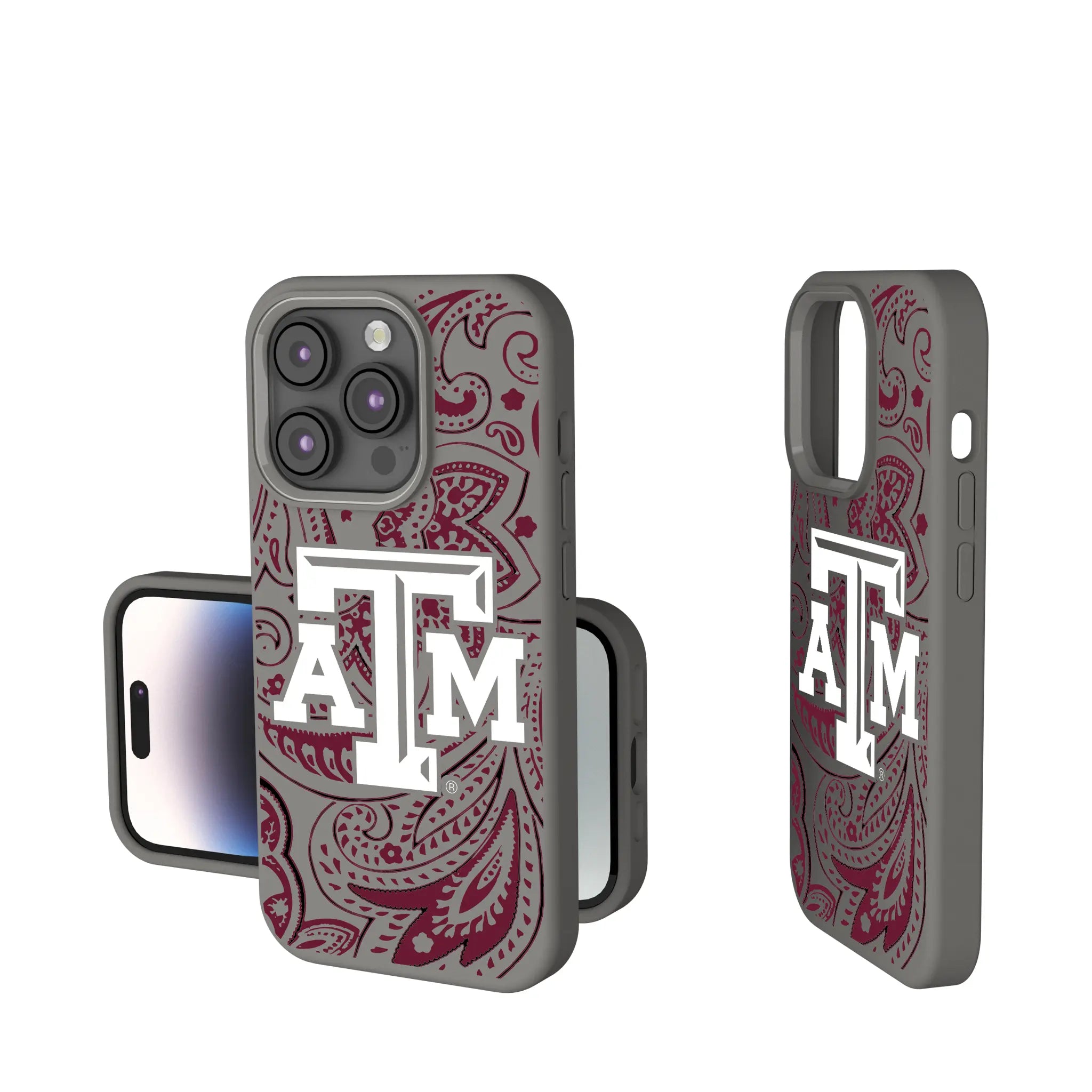 Texas A&M University Aggies Paisley Soft Touch Phone Case