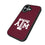 Texas A&M University Aggies Solid Bump Phone Case