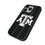 Texas A&M University Aggies Text Backdrop MagSafe Compatible Phone Case for Apple iPhone