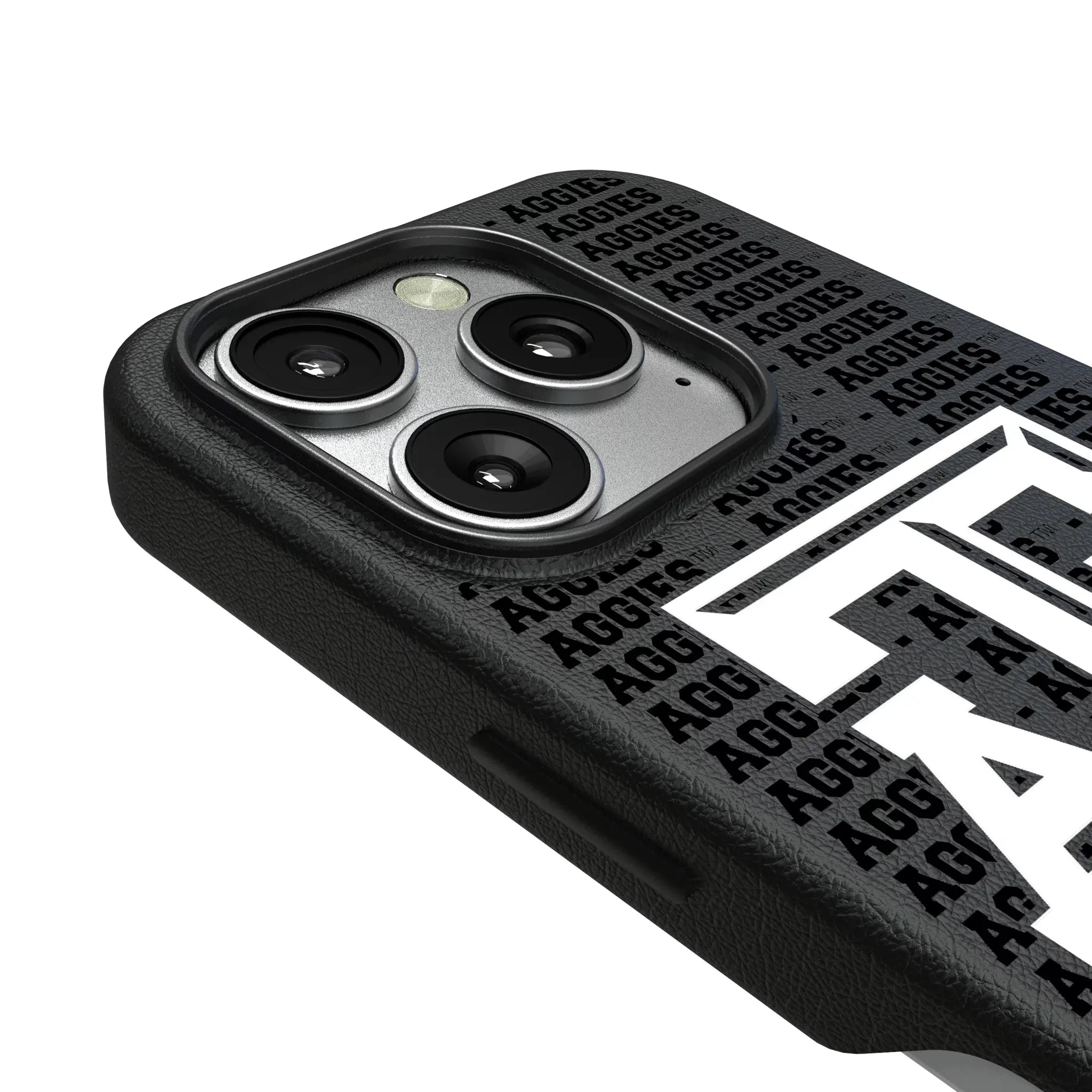 Texas A&M University Aggies Text Backdrop MagSafe Compatible Phone Case for Apple iPhone
