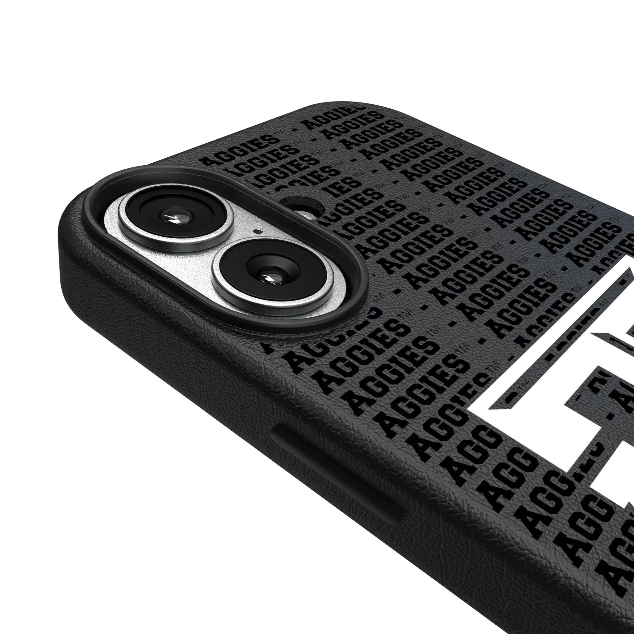 Texas A&M University Aggies Text Backdrop MagSafe Compatible Phone Case for Apple iPhone