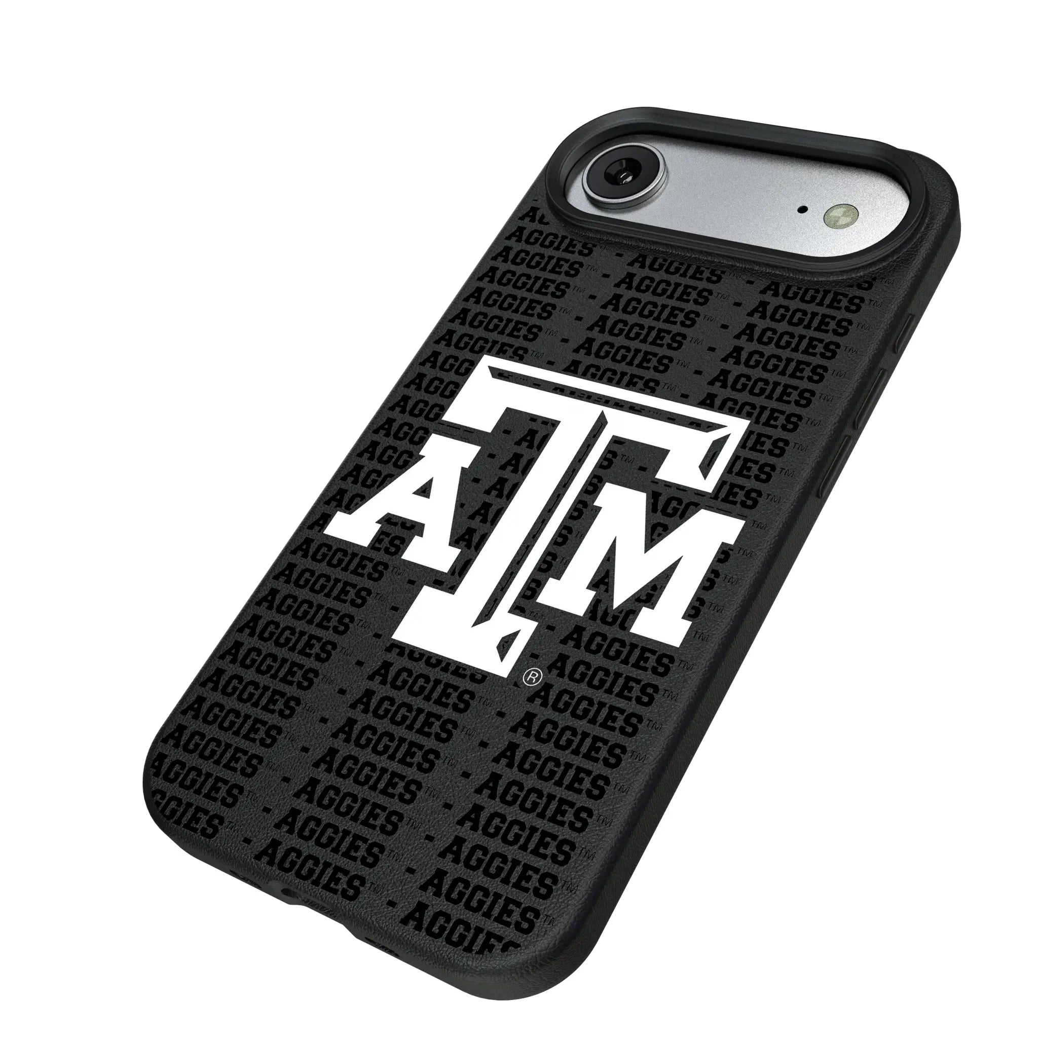 Texas A&M University Aggies Text Backdrop MagSafe Compatible Phone Case for Apple iPhone