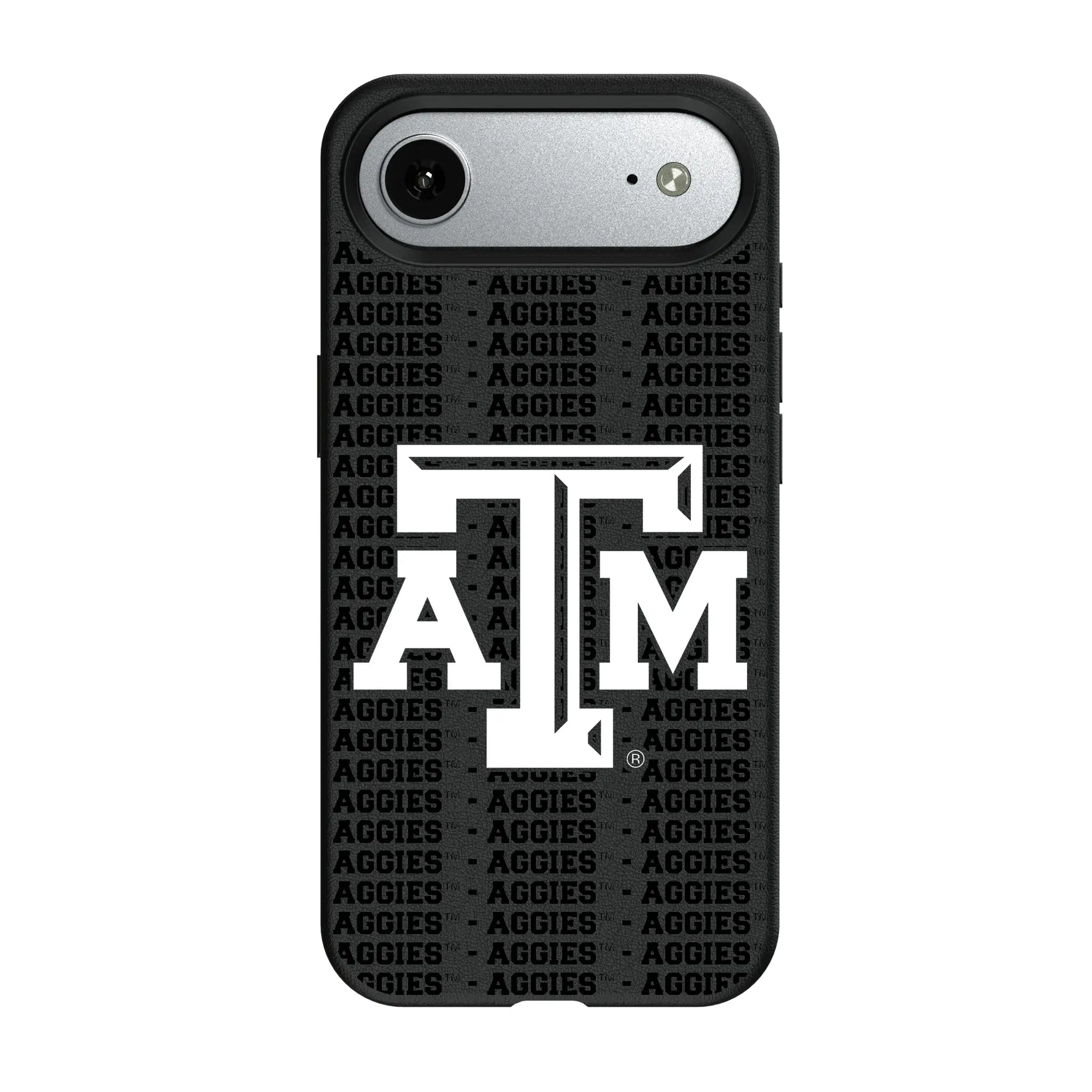 Texas A&M University Aggies Text Backdrop MagSafe Compatible Phone Case for Apple iPhone